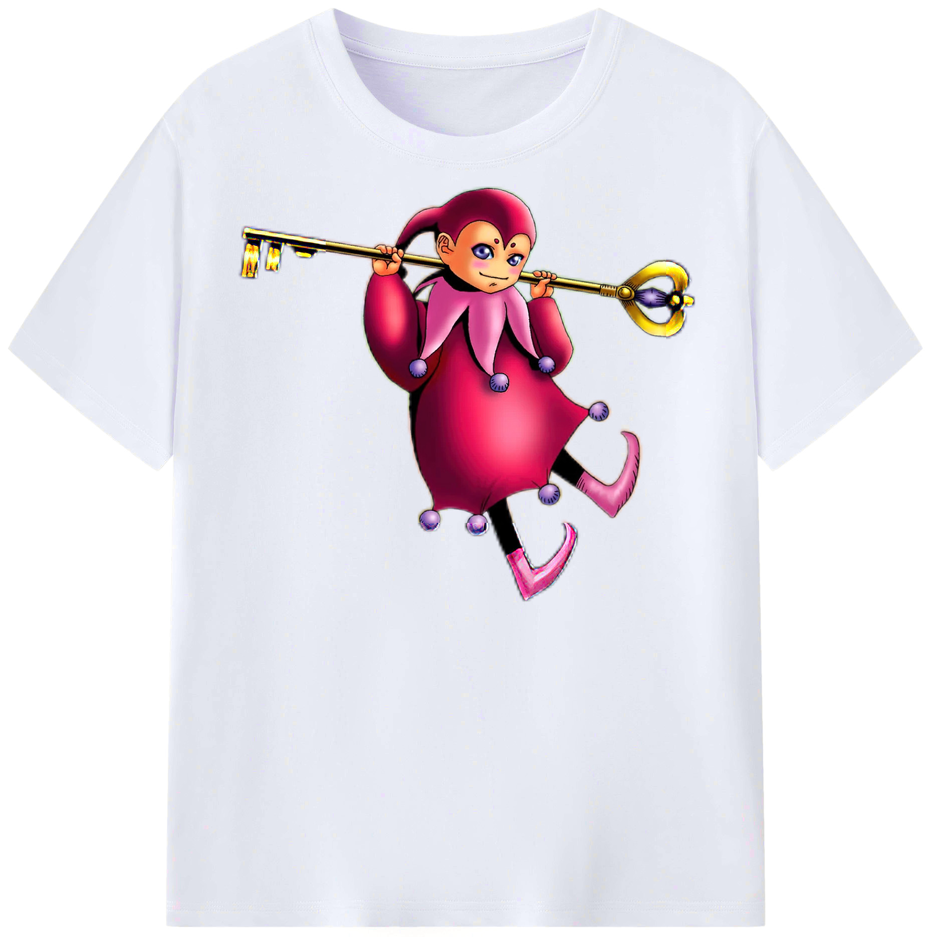 （画像用） 遊☆戯☆王 Yu-Gi-Oh! レディースカジュアルプリントTシャツ（綿100％）