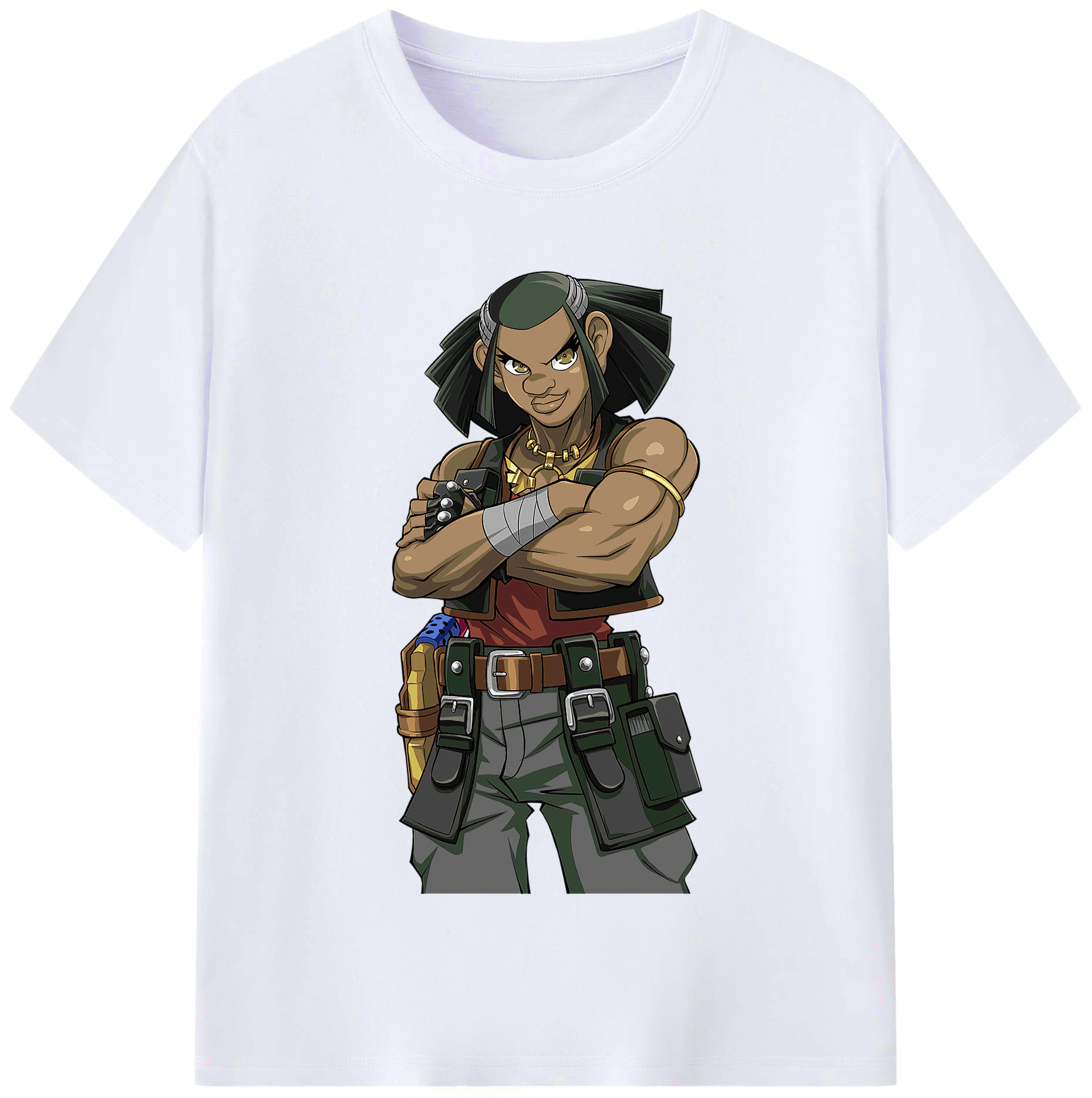 （画像用） 遊☆戯☆王 Yu-Gi-Oh! レディースカジュアルプリントTシャツ（綿100％）