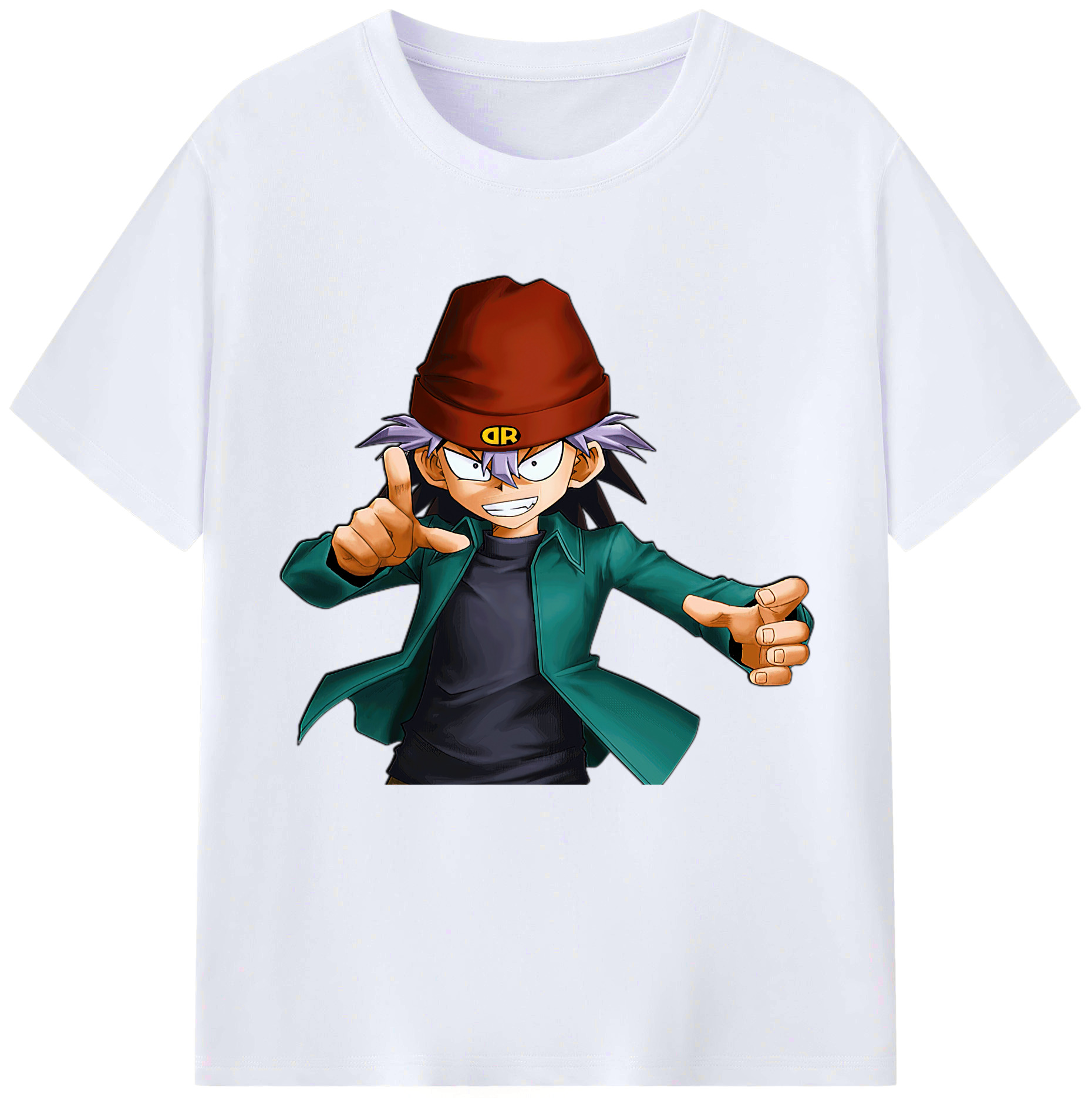 （画像用） 遊☆戯☆王 Yu-Gi-Oh! レディースカジュアルプリントTシャツ（綿100％）