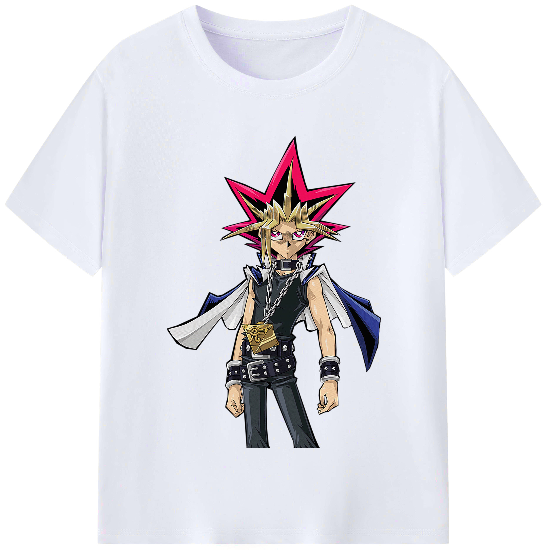 （画像用） 遊☆戯☆王 Yu-Gi-Oh! レディースカジュアルプリントTシャツ（綿100％）