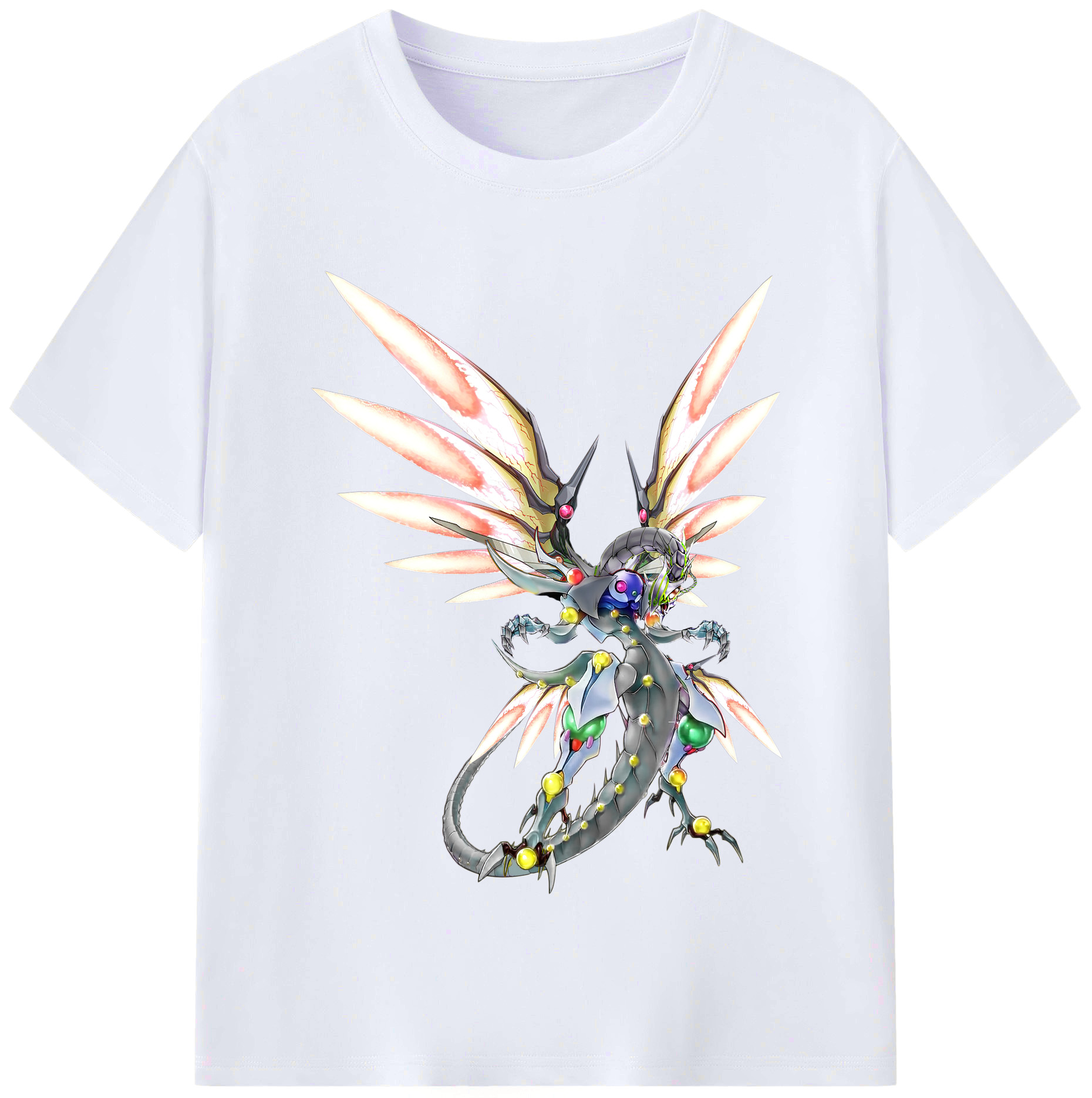 （画像用） 遊☆戯☆王 Yu-Gi-Oh! レディースカジュアルプリントTシャツ（綿100％）