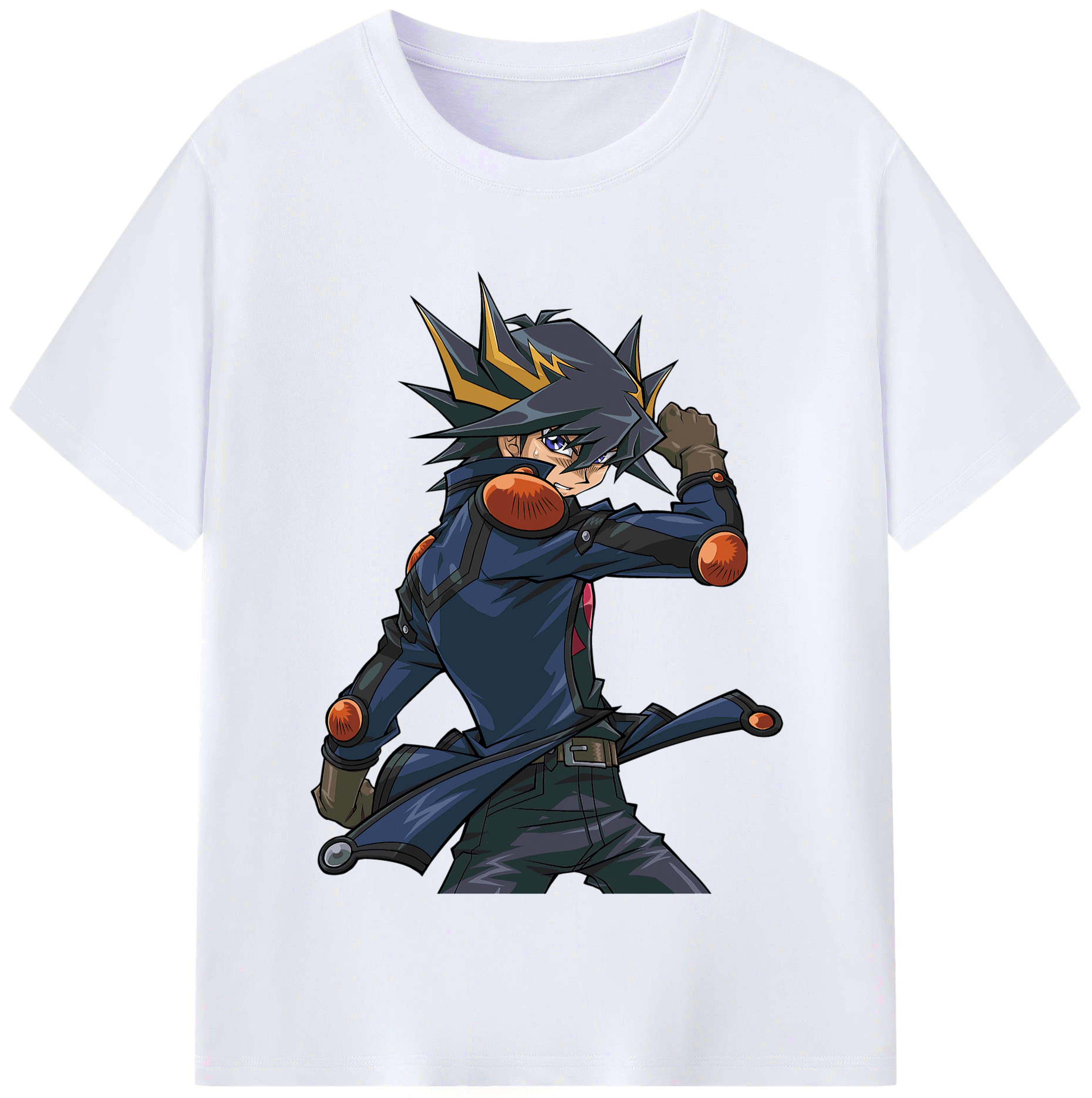 （画像用） 遊☆戯☆王 Yu-Gi-Oh! レディースカジュアルプリントTシャツ（綿100％）