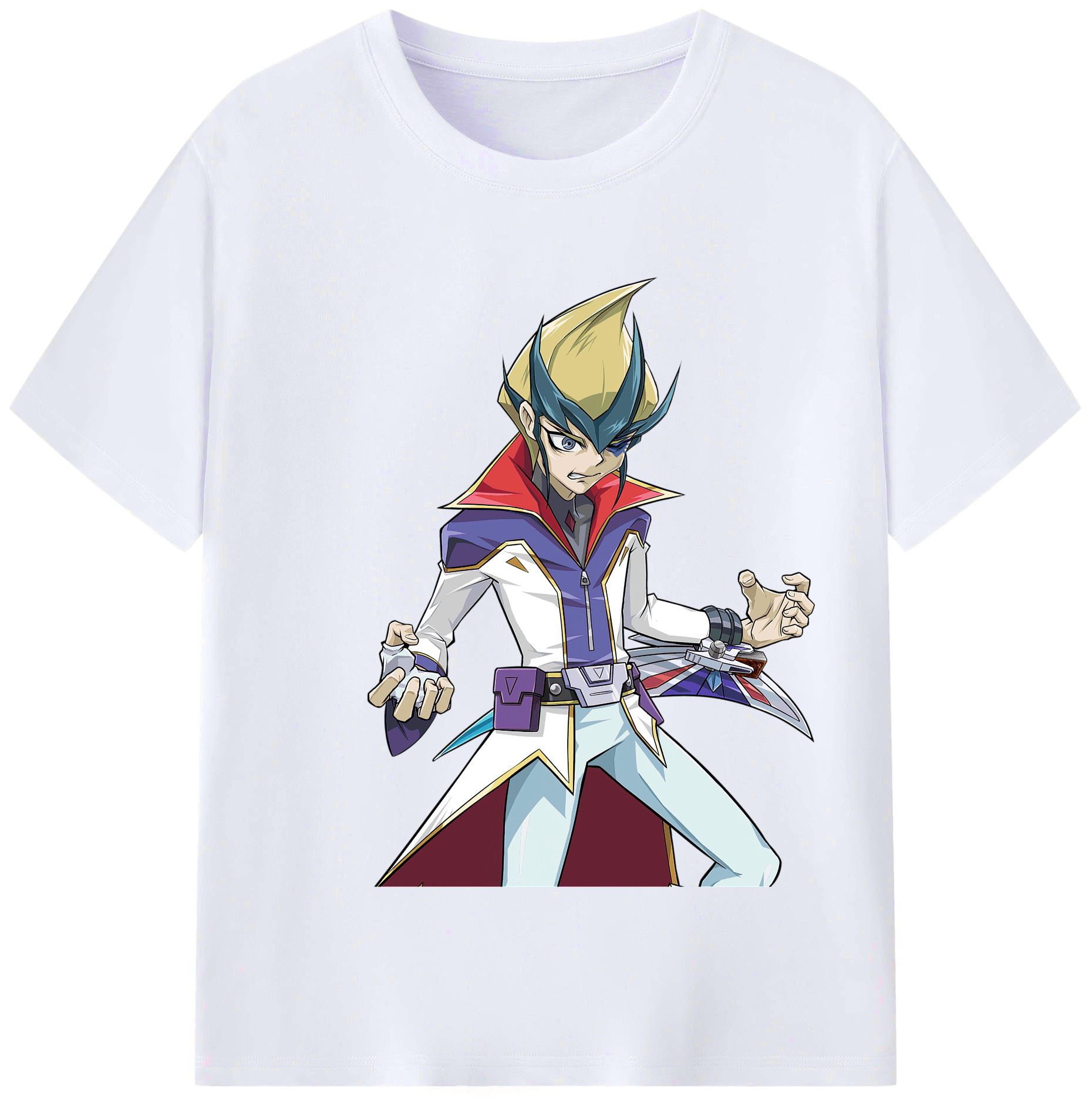 （画像用） 遊☆戯☆王 Yu-Gi-Oh! レディースカジュアルプリントTシャツ（綿100％）