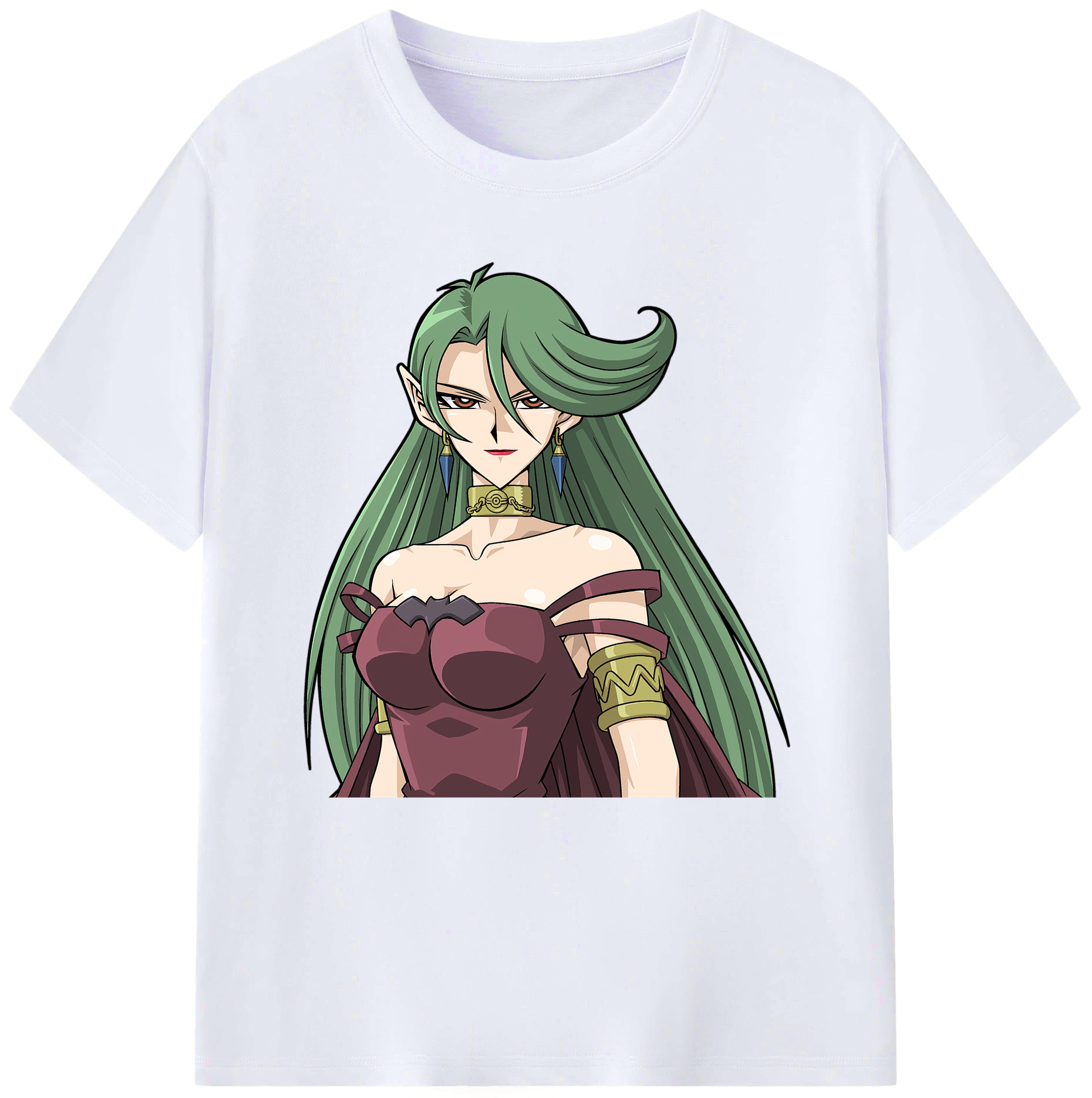 （画像用） 遊☆戯☆王 Yu-Gi-Oh! レディースカジュアルプリントTシャツ（綿100％）