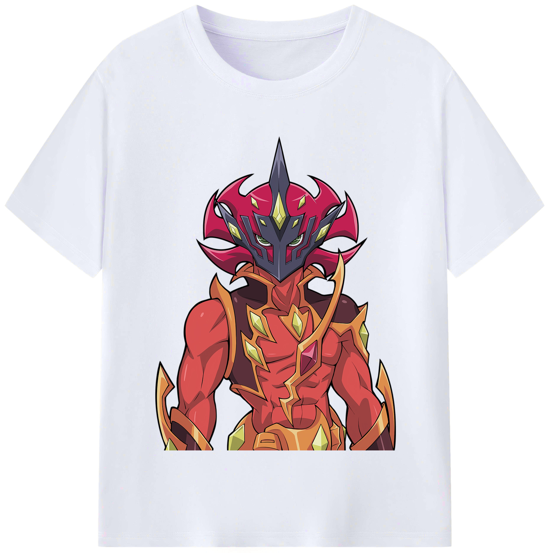 （画像用） 遊☆戯☆王 Yu-Gi-Oh! レディースカジュアルプリントTシャツ（綿100％）