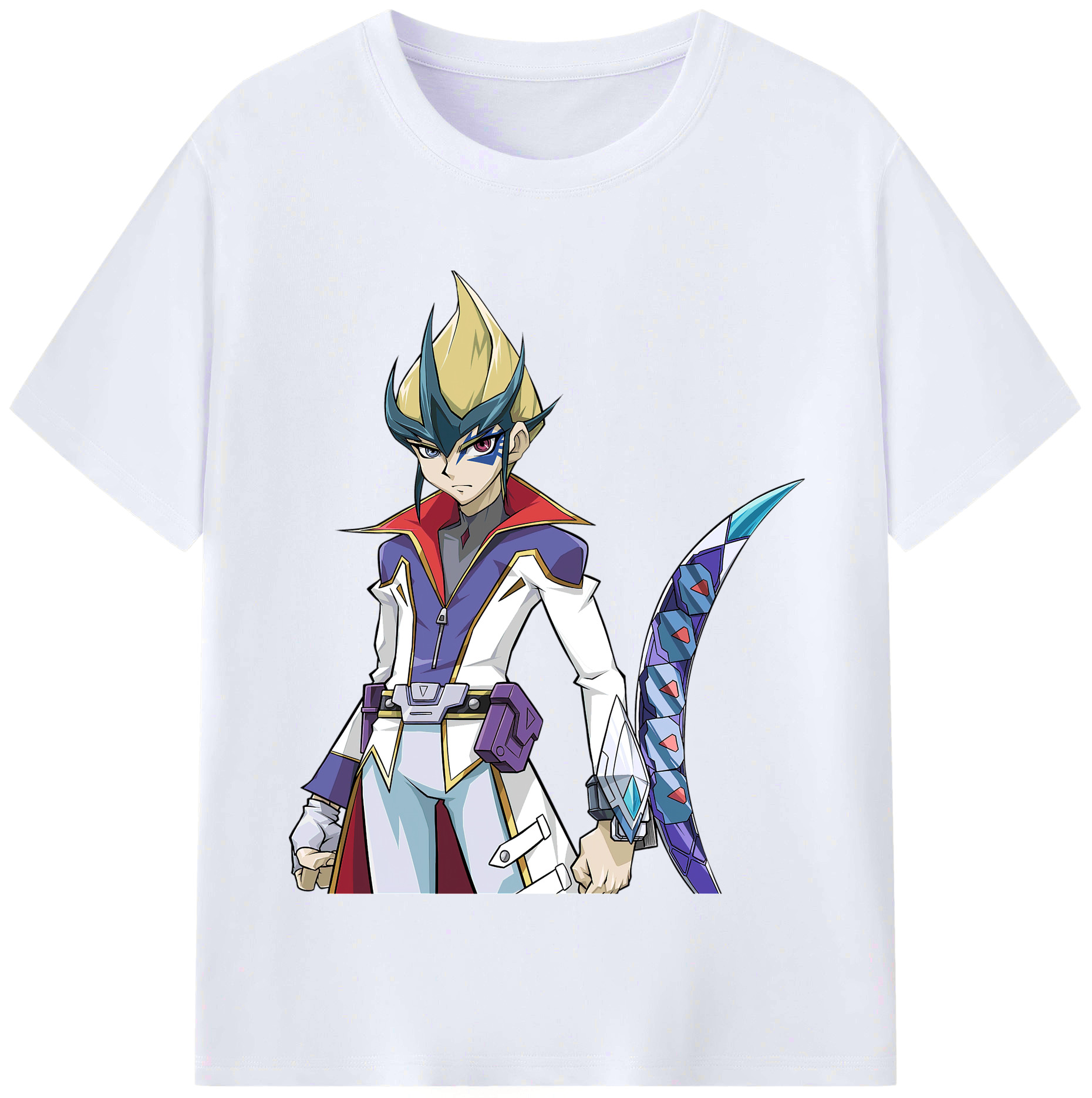 （画像用） 遊☆戯☆王 Yu-Gi-Oh! レディースカジュアルプリントTシャツ（綿100％）