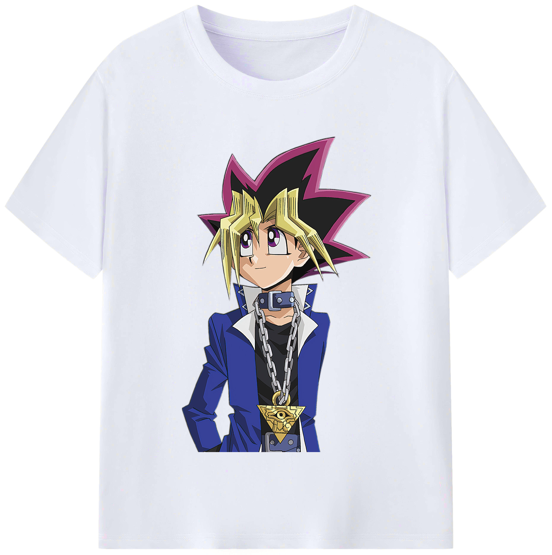 （画像用） 遊☆戯☆王 Yu-Gi-Oh! レディースカジュアルプリントTシャツ（綿100％）