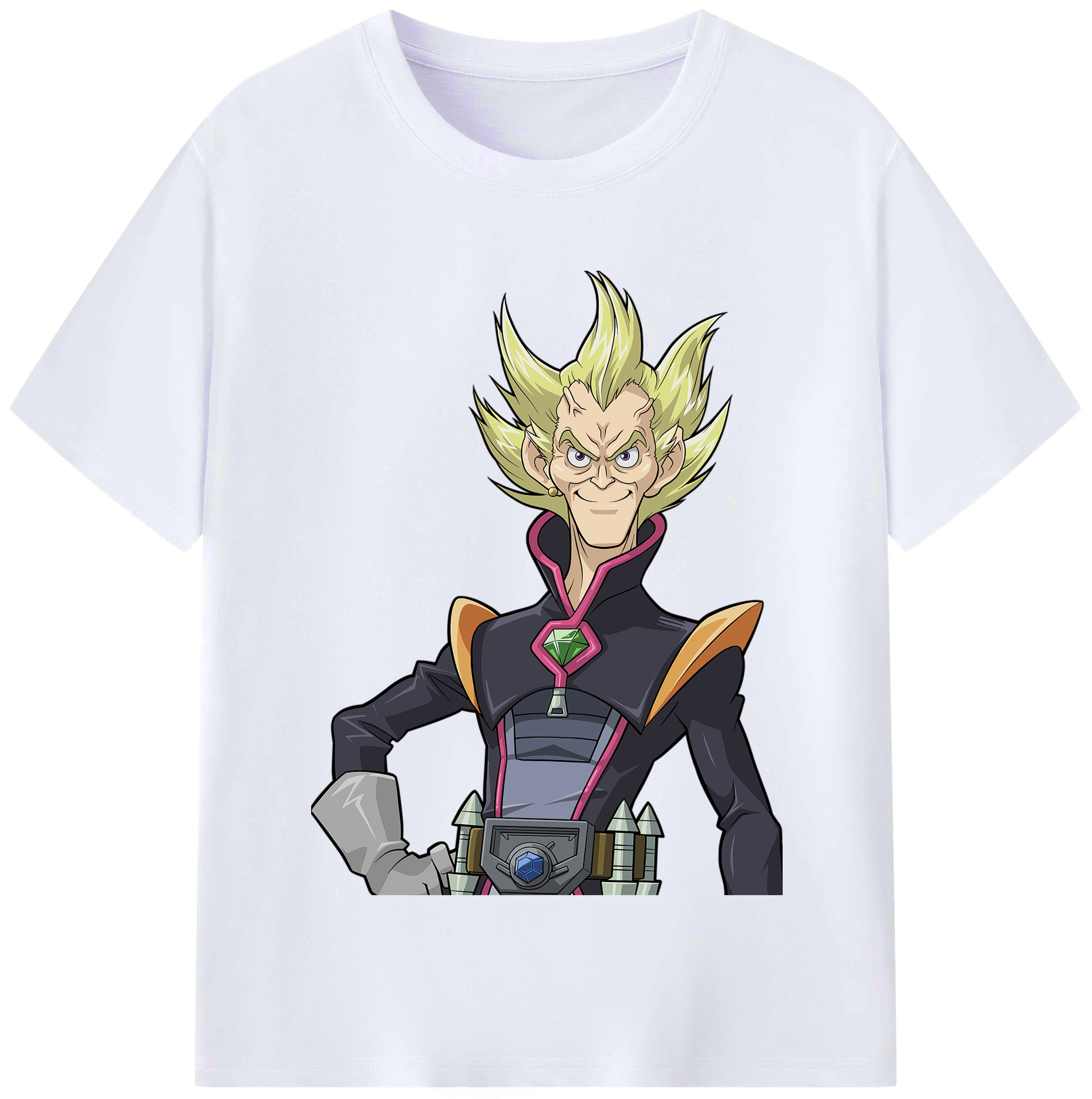 （画像用） 遊☆戯☆王 Yu-Gi-Oh! レディースカジュアルプリントTシャツ（綿100％）
