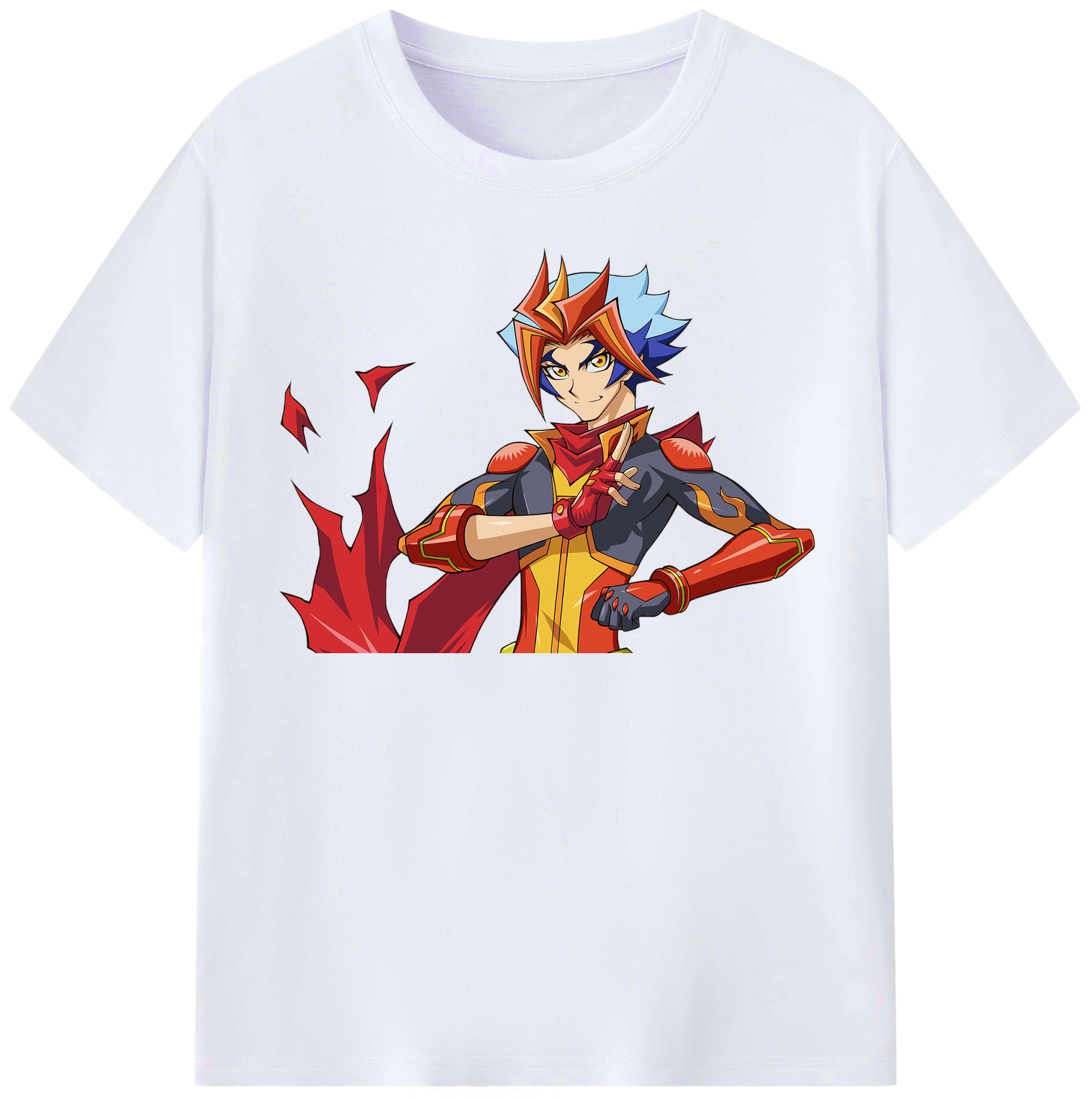（画像用） 遊☆戯☆王 Yu-Gi-Oh! レディースカジュアルプリントTシャツ（綿100％）