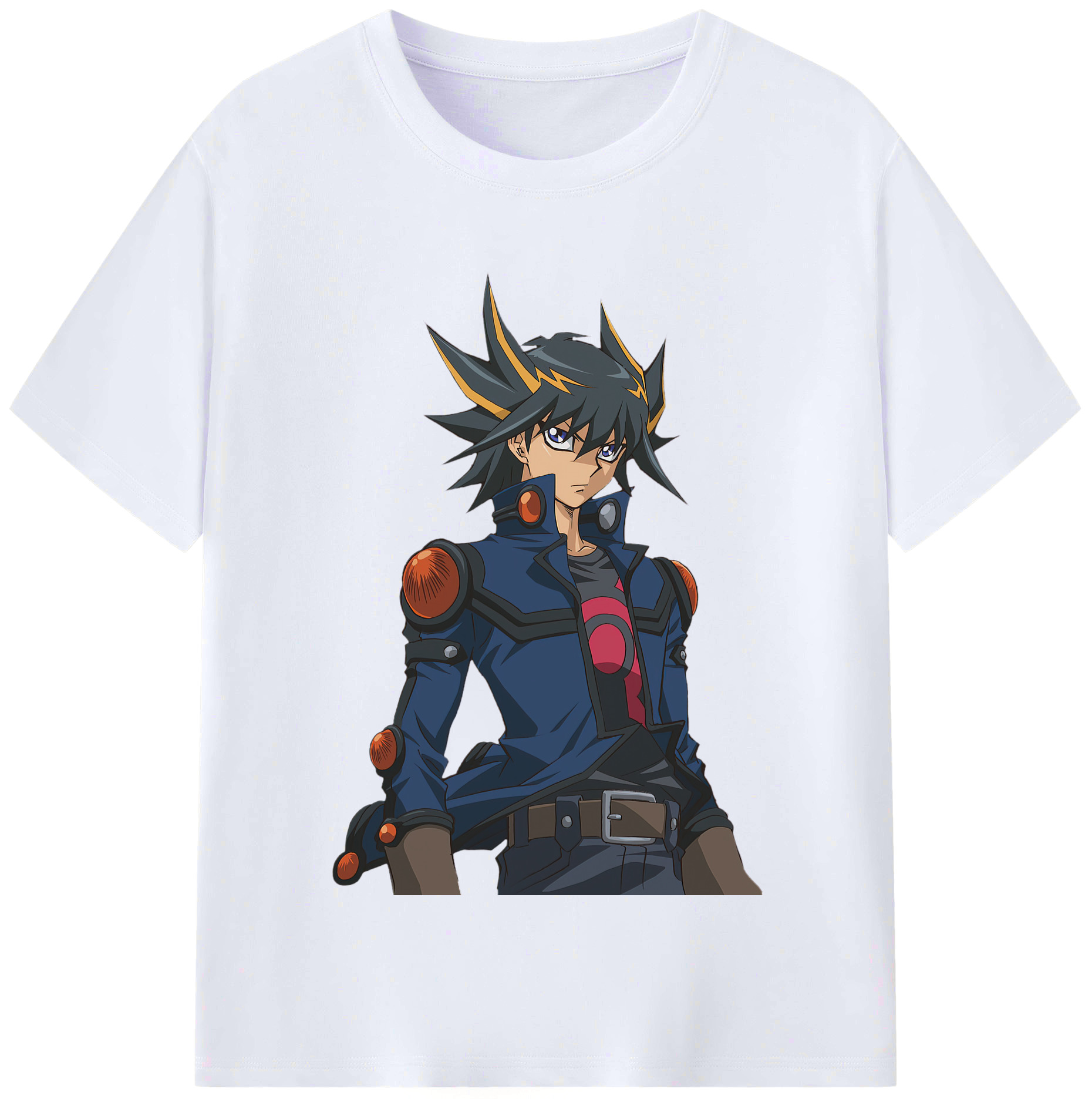 （画像用） 遊☆戯☆王 Yu-Gi-Oh! レディースカジュアルプリントTシャツ（綿100％）