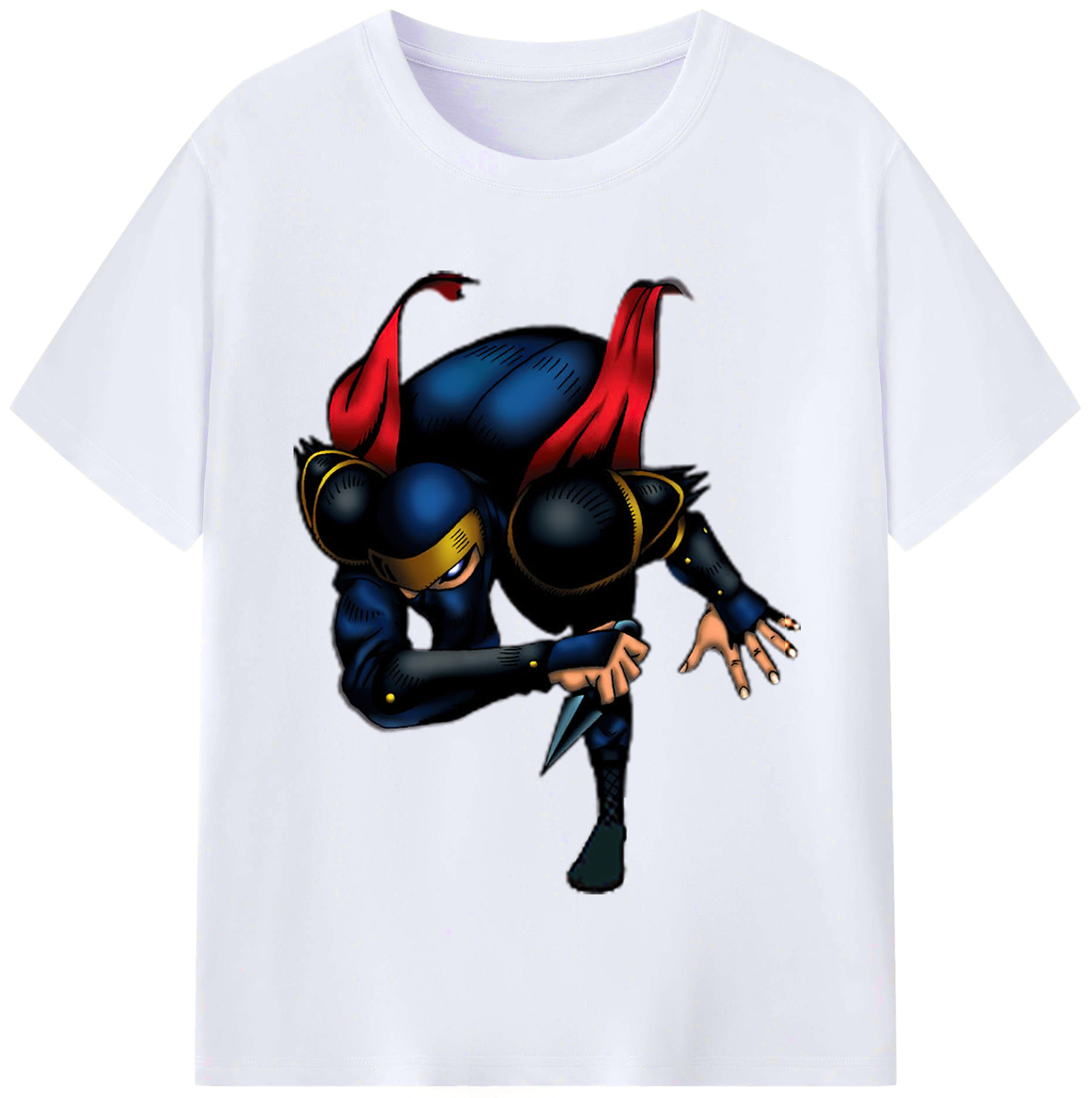 （画像用） 遊☆戯☆王 Yu-Gi-Oh! レディースカジュアルプリントTシャツ（綿100％）