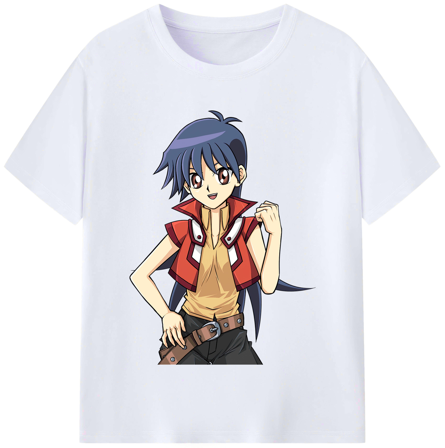（画像用） 遊☆戯☆王 Yu-Gi-Oh! レディースカジュアルプリントTシャツ（綿100％）