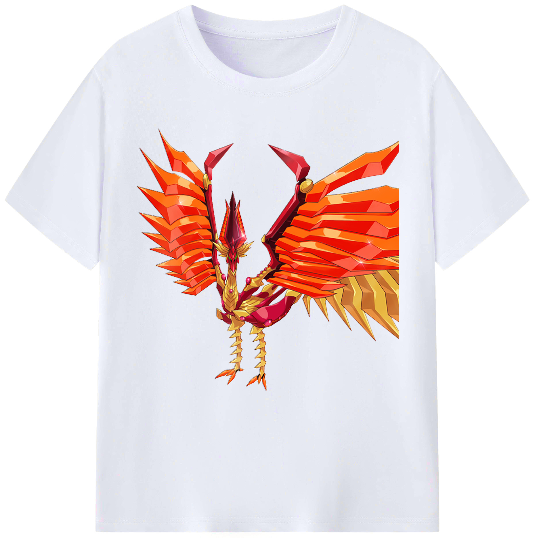 （画像用） 遊☆戯☆王 Yu-Gi-Oh! レディースカジュアルプリントTシャツ（綿100％）