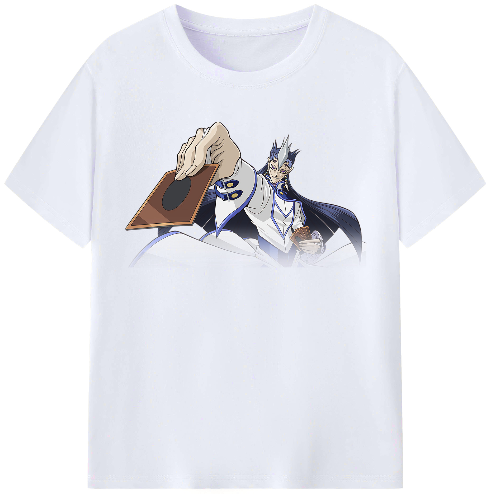 （画像用） 遊☆戯☆王 Yu-Gi-Oh! レディースカジュアルプリントTシャツ（綿100％）