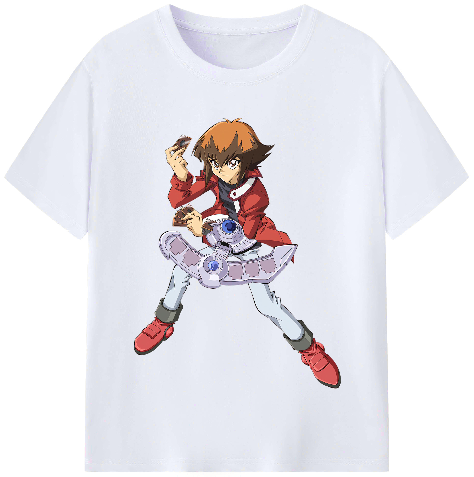 （画像用） 遊☆戯☆王 Yu-Gi-Oh! レディースカジュアルプリントTシャツ（綿100％）