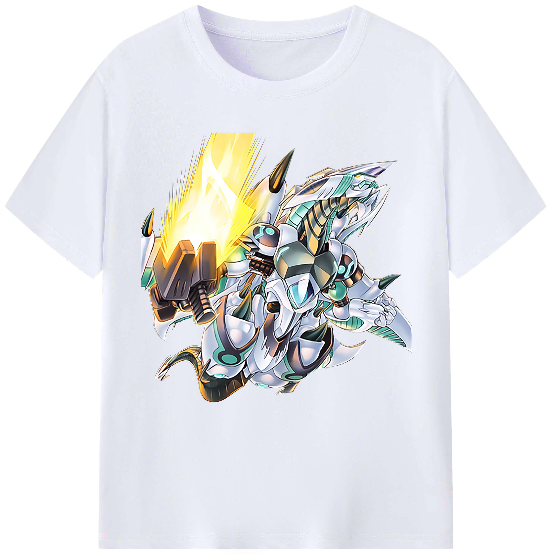 （画像用） 遊☆戯☆王 Yu-Gi-Oh! レディースカジュアルプリントTシャツ（綿100％）