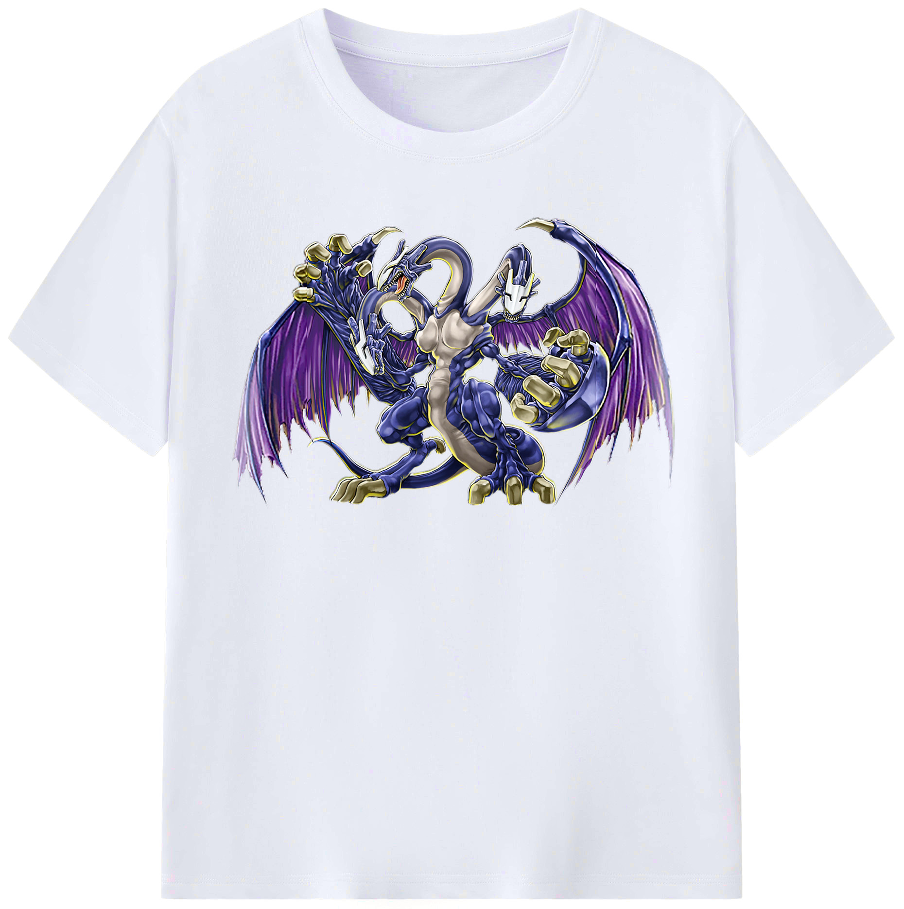 （画像用） 遊☆戯☆王 Yu-Gi-Oh! レディースカジュアルプリントTシャツ（綿100％）