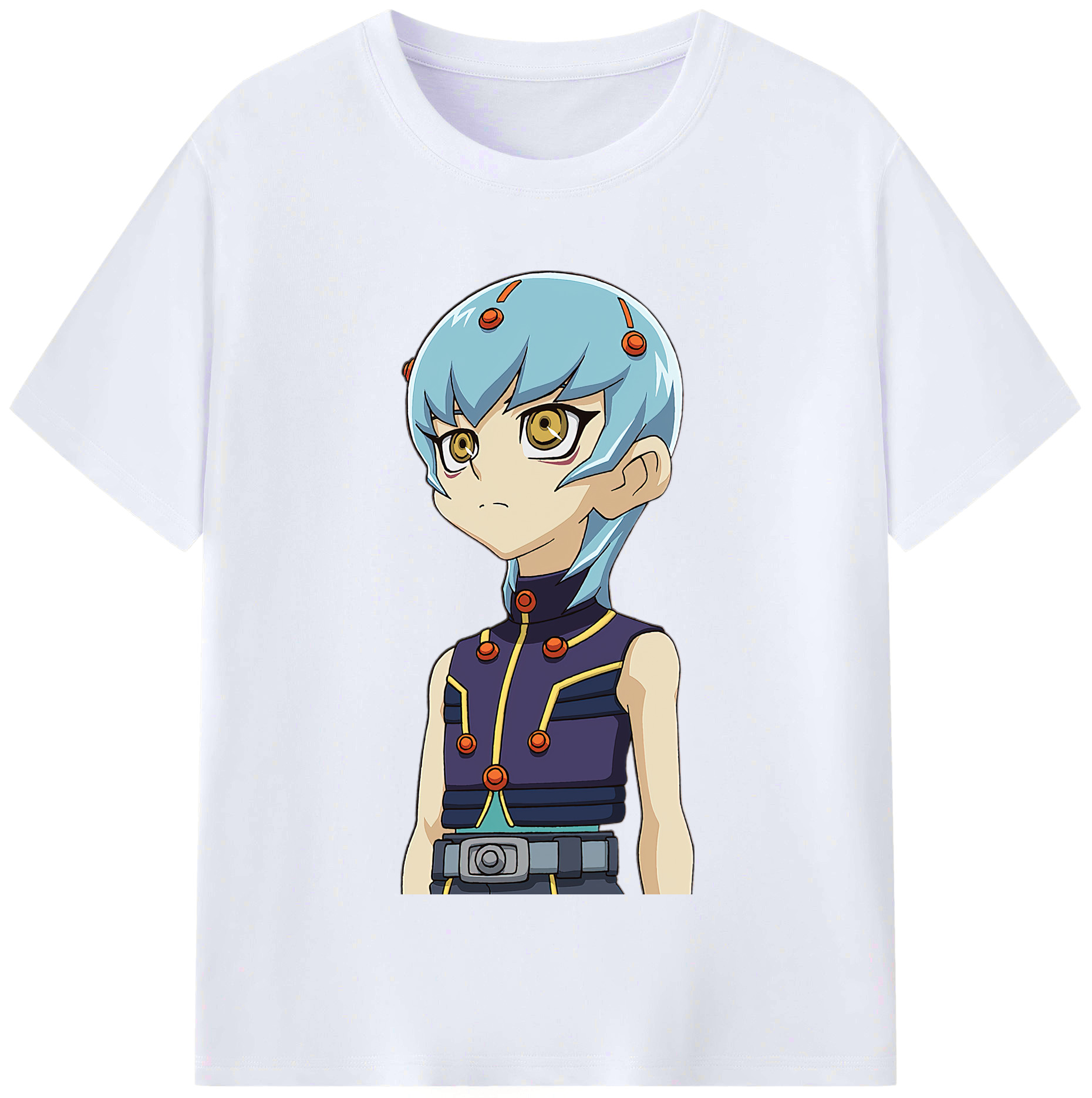 （画像用） 遊☆戯☆王 Yu-Gi-Oh! レディースカジュアルプリントTシャツ（綿100％）