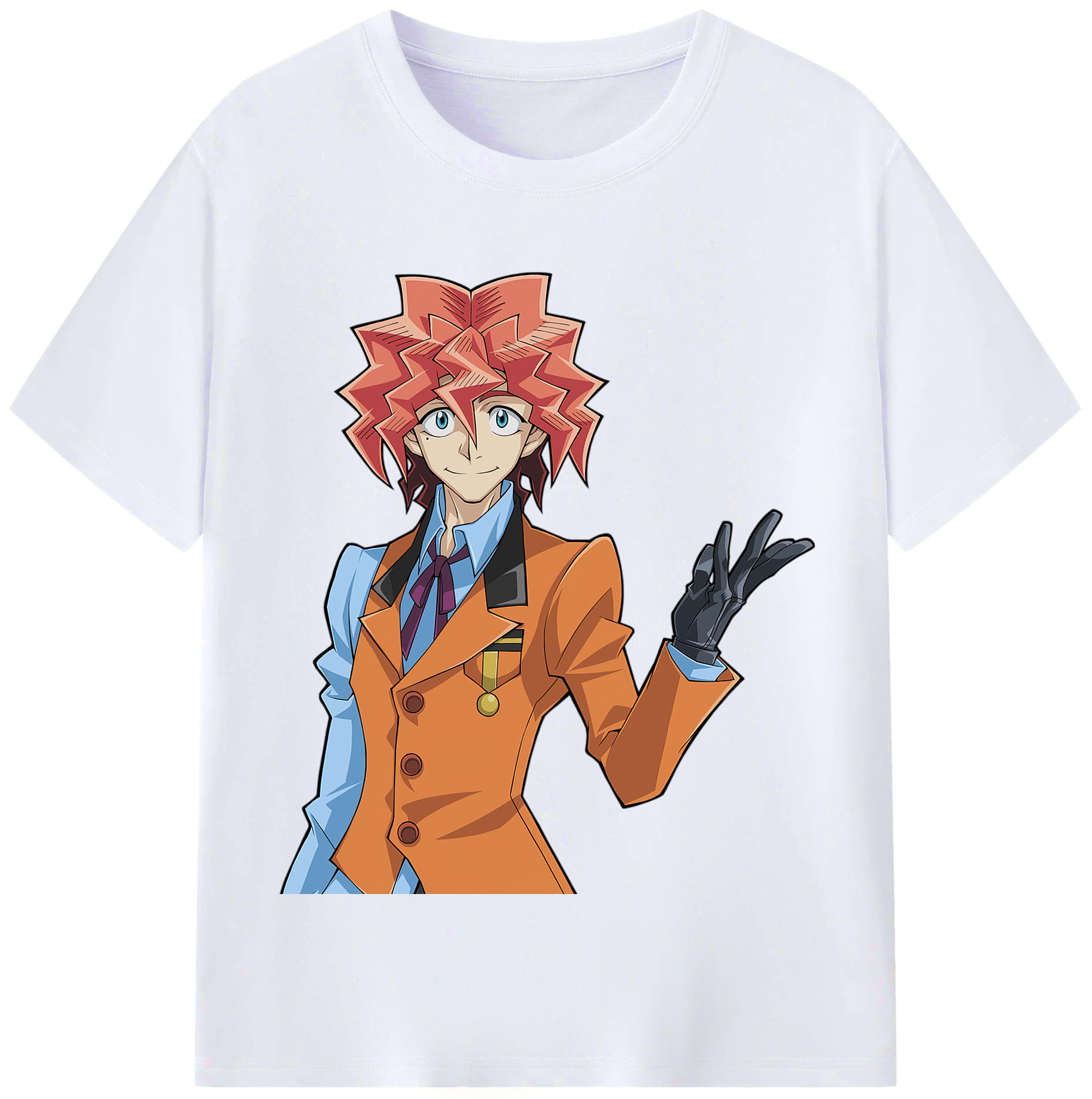 （画像用） 遊☆戯☆王 Yu-Gi-Oh! レディースカジュアルプリントTシャツ（綿100％）