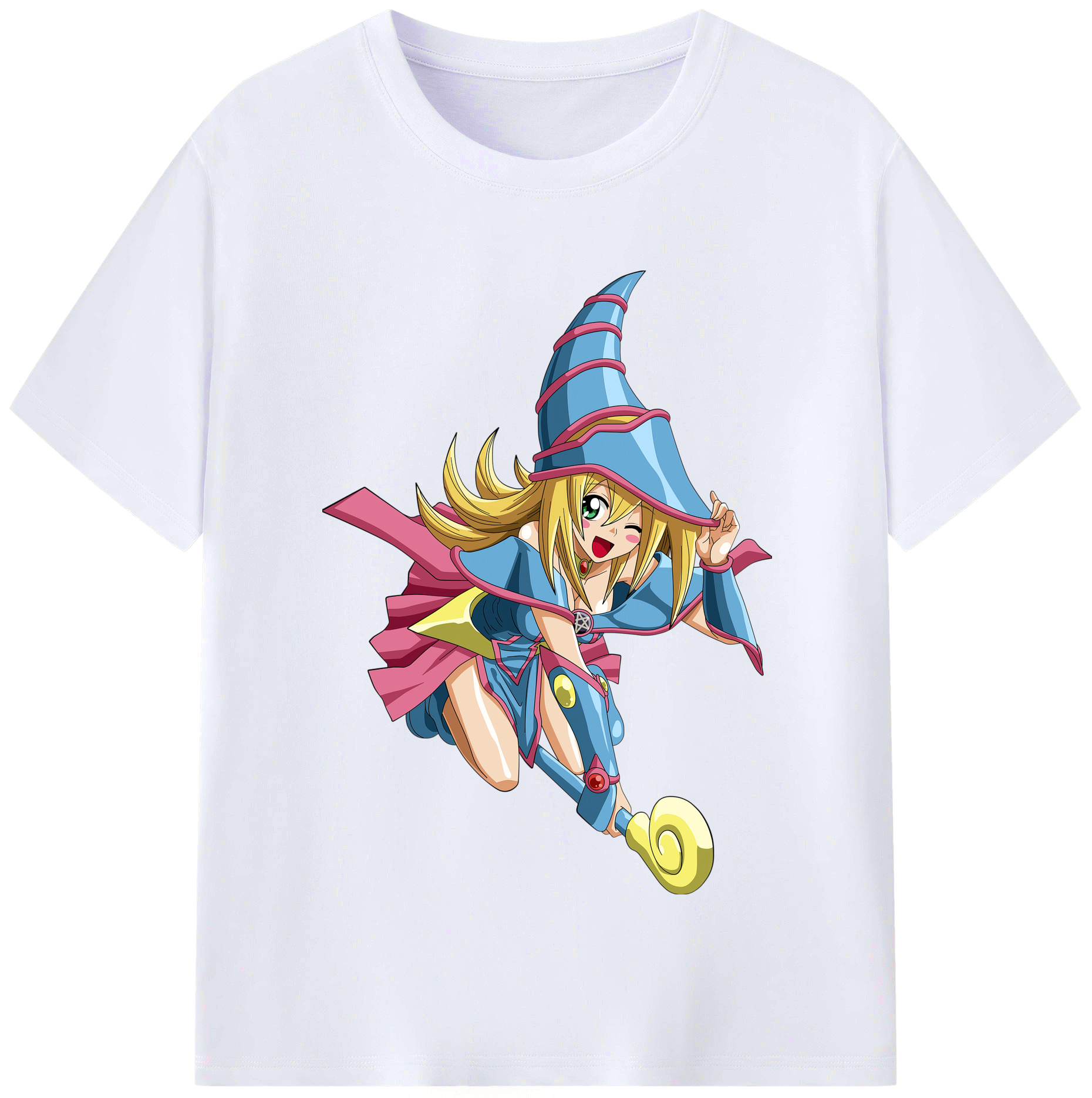 （画像用） 遊☆戯☆王 Yu-Gi-Oh! レディースカジュアルプリントTシャツ（綿100％）
