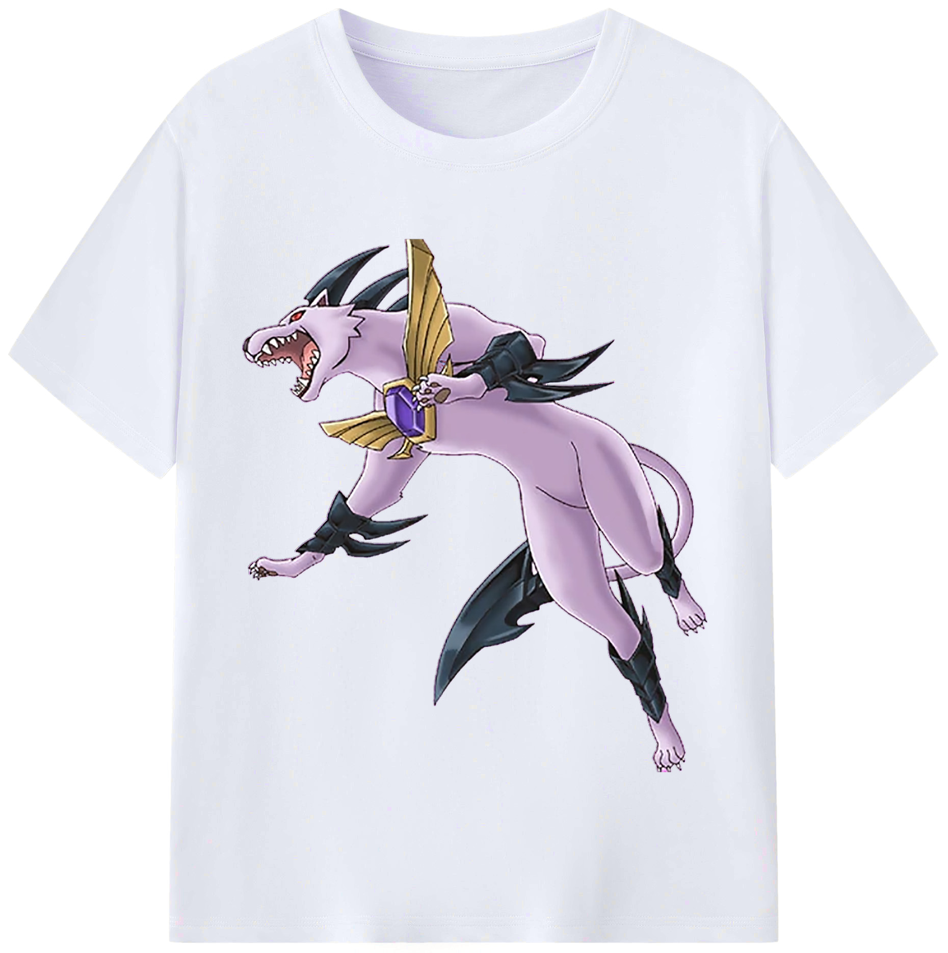 （画像用） 遊☆戯☆王 Yu-Gi-Oh! レディースカジュアルプリントTシャツ（綿100％）