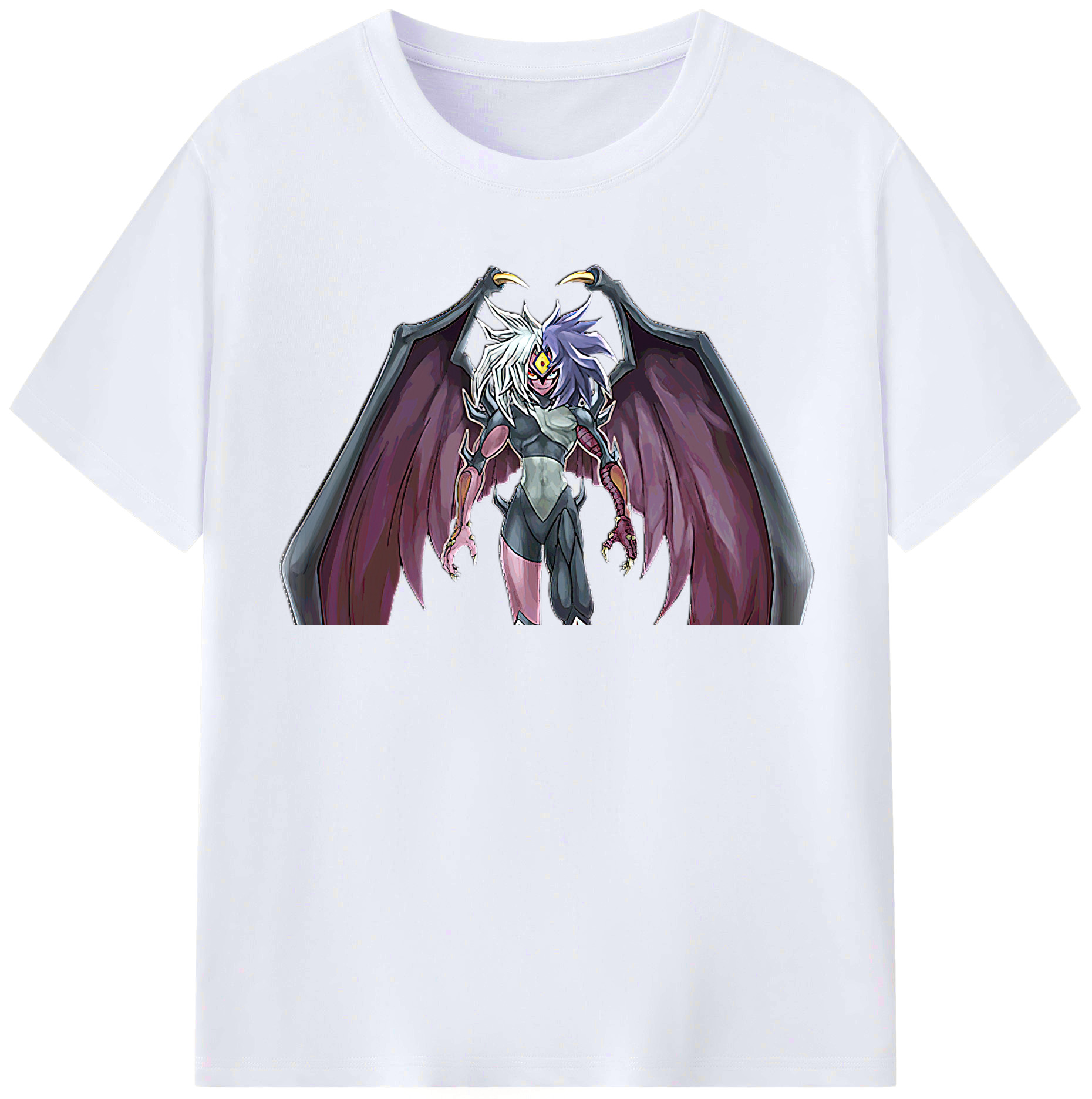 （画像用） 遊☆戯☆王 Yu-Gi-Oh! レディースカジュアルプリントTシャツ（綿100％）