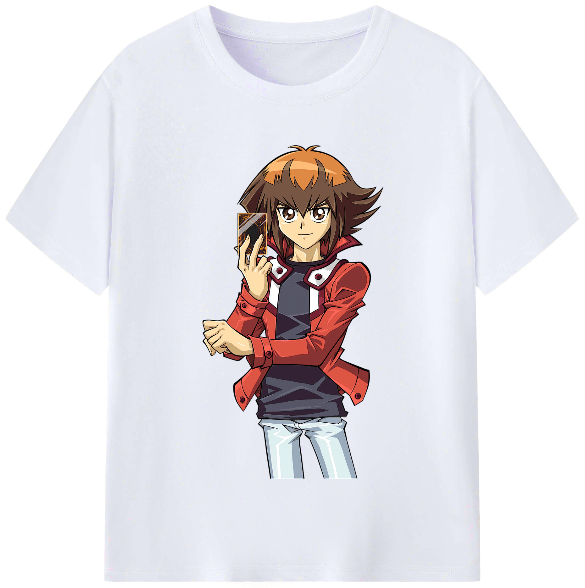（画像用） 遊☆戯☆王 Yu-Gi-Oh! レディースカジュアルプリントTシャツ（綿100％）