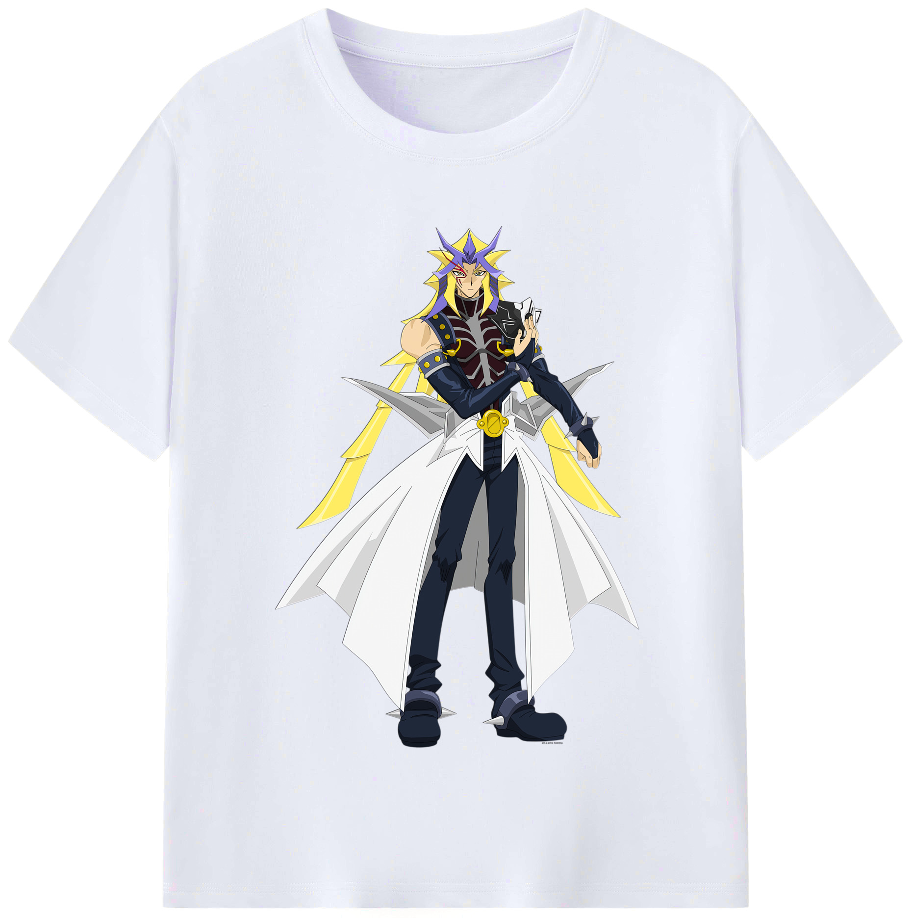 （画像用） 遊☆戯☆王 Yu-Gi-Oh! レディースカジュアルプリントTシャツ（綿100％）