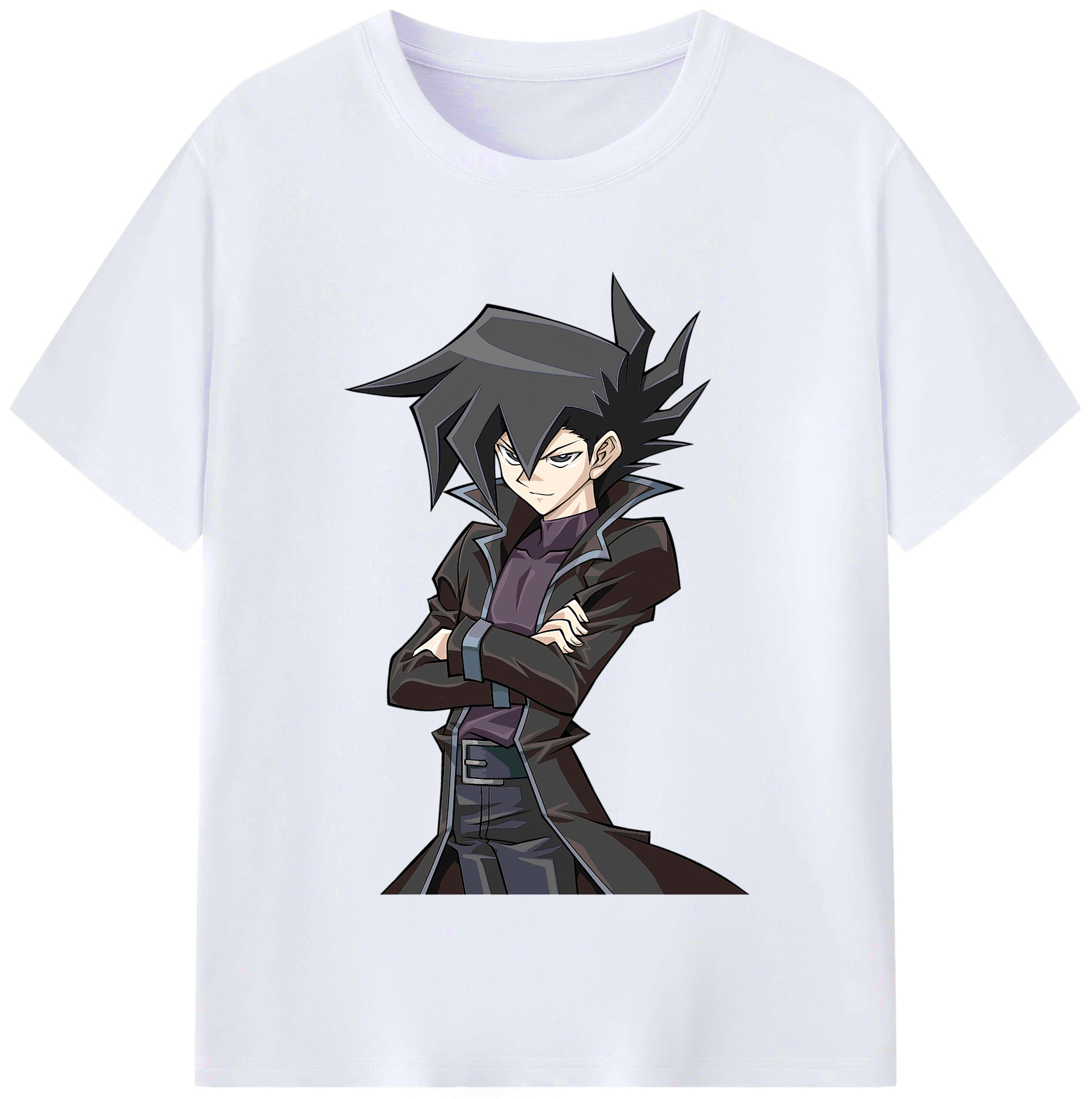 （画像用） 遊☆戯☆王 Yu-Gi-Oh! レディースカジュアルプリントTシャツ（綿100％）