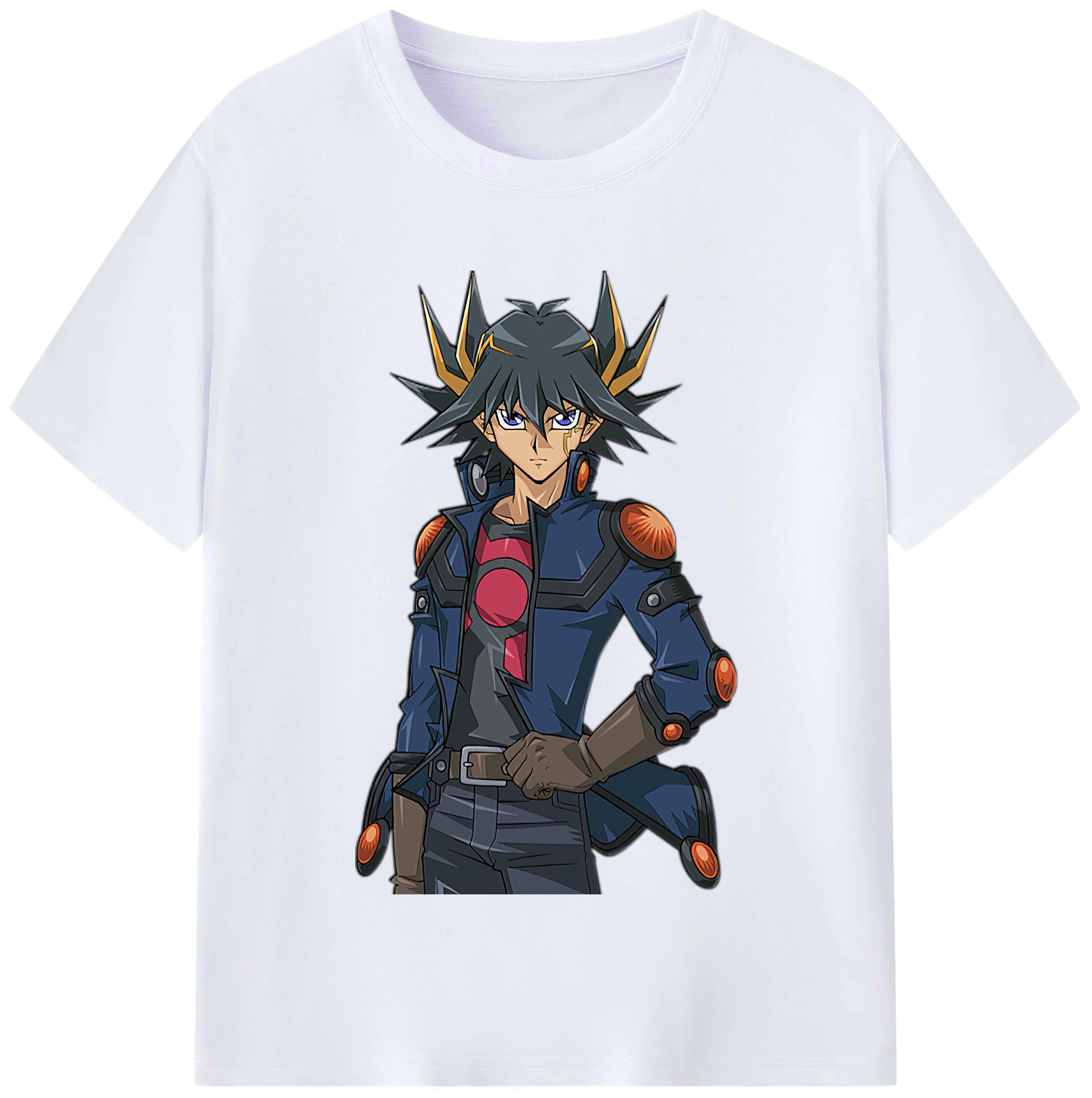 （画像用） 遊☆戯☆王 Yu-Gi-Oh! レディースカジュアルプリントTシャツ（綿100％）