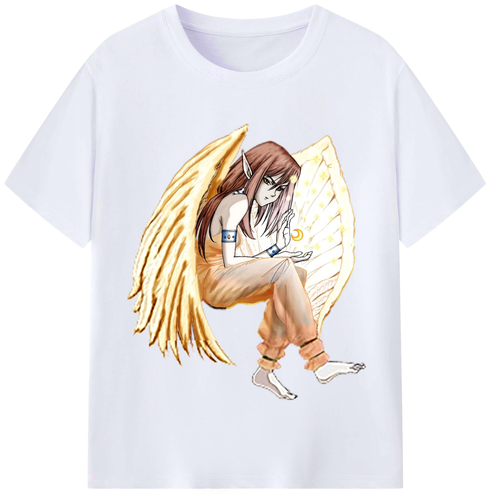 （画像用） 遊☆戯☆王 Yu-Gi-Oh! レディースカジュアルプリントTシャツ（綿100％）
