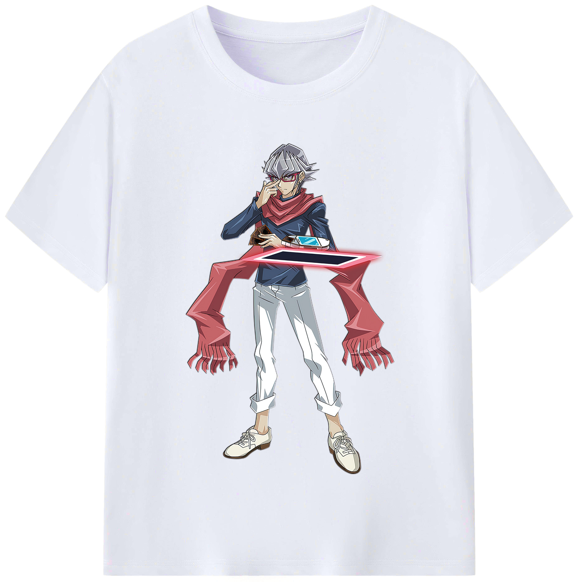 （画像用） 遊☆戯☆王 Yu-Gi-Oh! レディースカジュアルプリントTシャツ（綿100％）