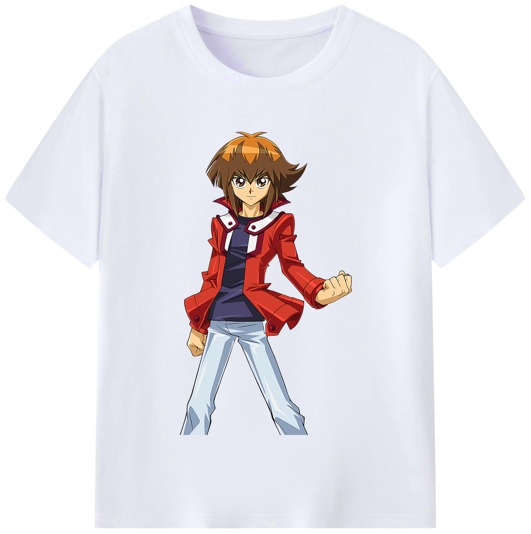 （画像用） 遊☆戯☆王 Yu-Gi-Oh! レディースカジュアルプリントTシャツ（綿100％）