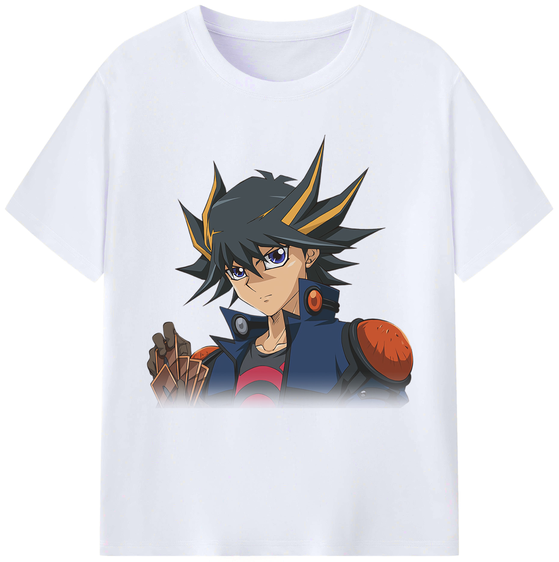 （画像用） 遊☆戯☆王 Yu-Gi-Oh! レディースカジュアルプリントTシャツ（綿100％）