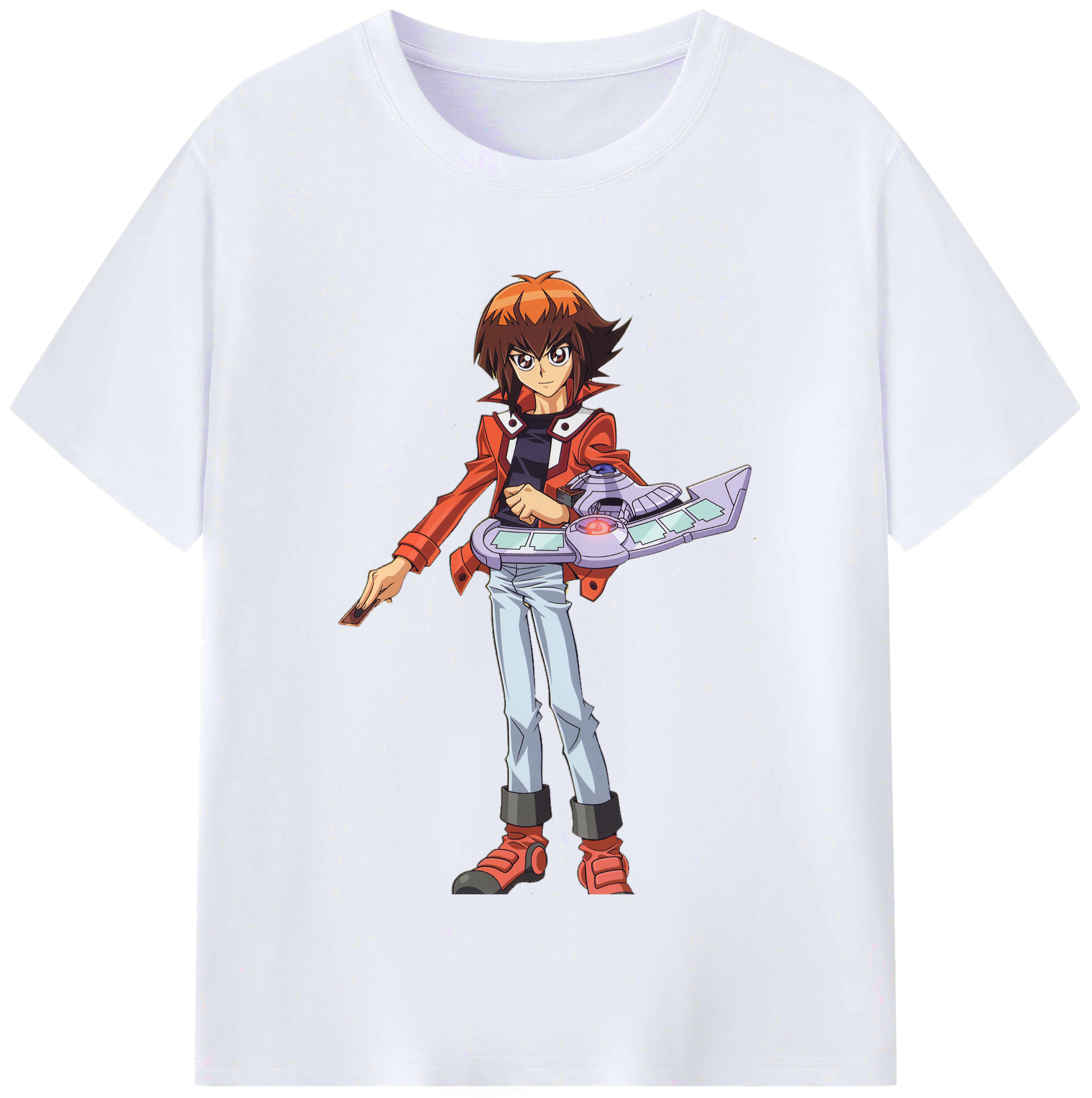（画像用） 遊☆戯☆王 Yu-Gi-Oh! レディースカジュアルプリントTシャツ（綿100％）