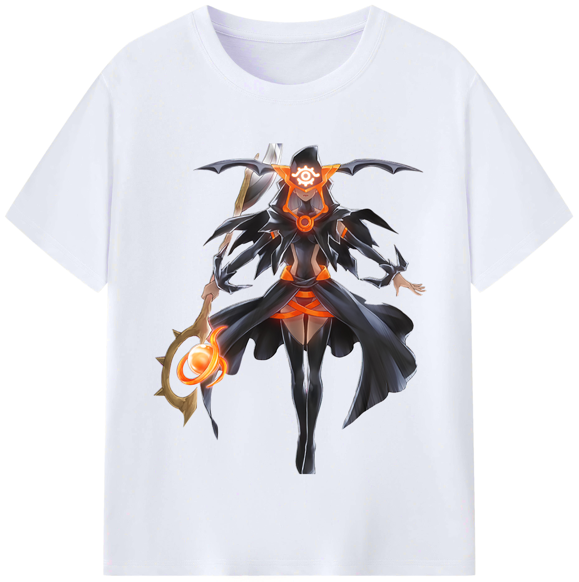 （画像用） 遊☆戯☆王 Yu-Gi-Oh! レディースカジュアルプリントTシャツ（綿100％）