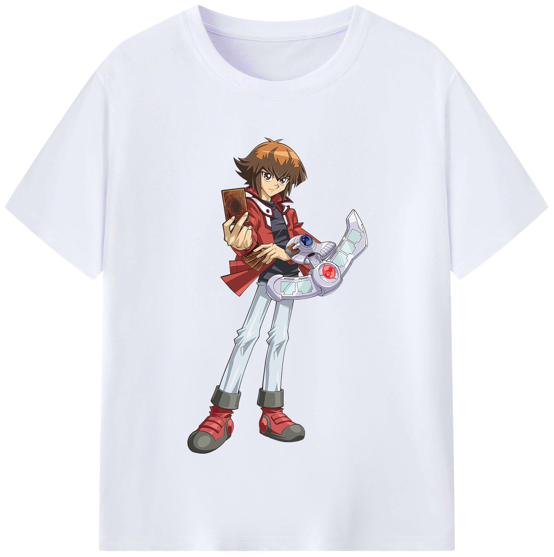（画像用） 遊☆戯☆王 Yu-Gi-Oh! レディースカジュアルプリントTシャツ（綿100％）