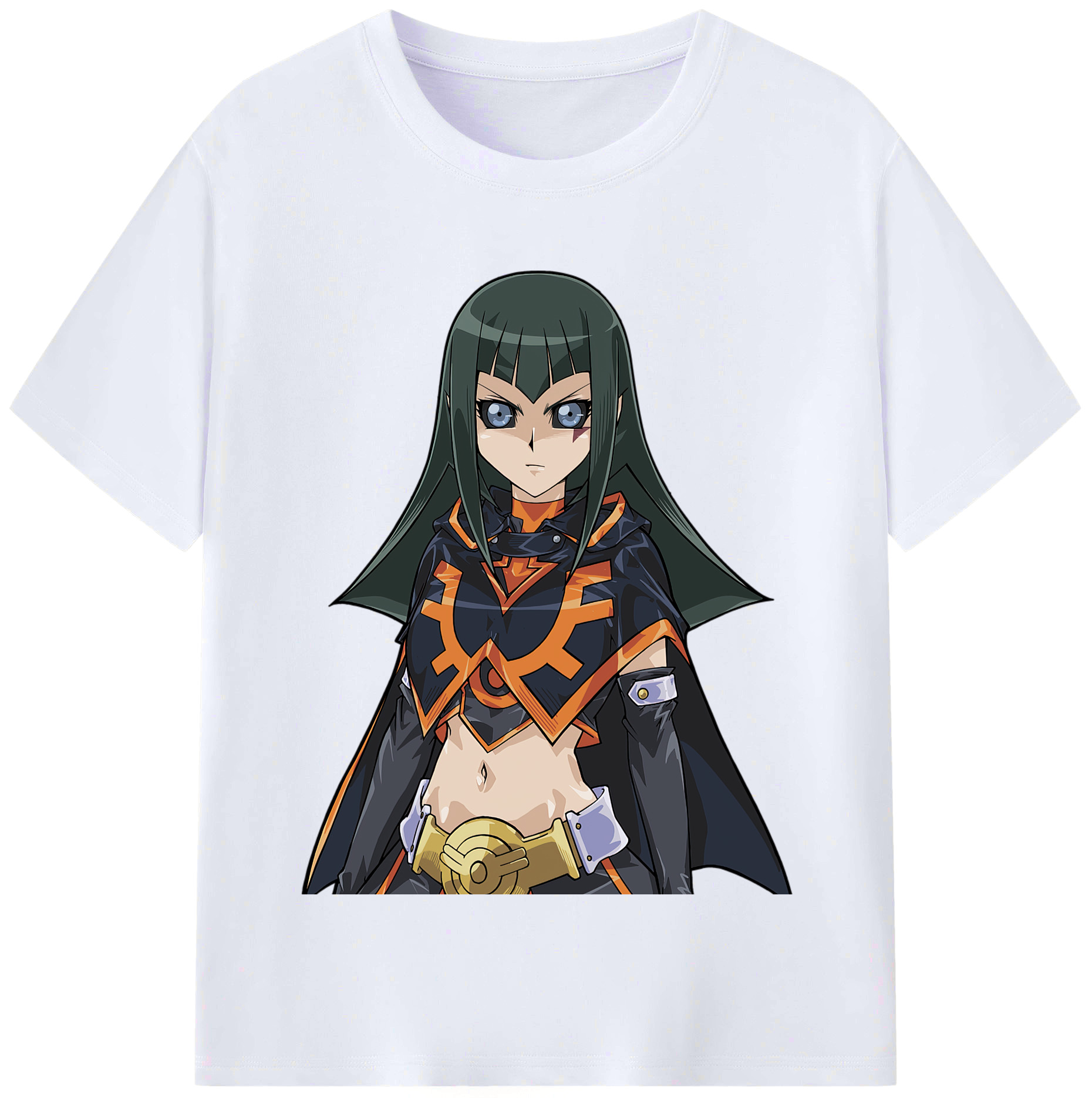 （画像用） 遊☆戯☆王 Yu-Gi-Oh! レディースカジュアルプリントTシャツ（綿100％）
