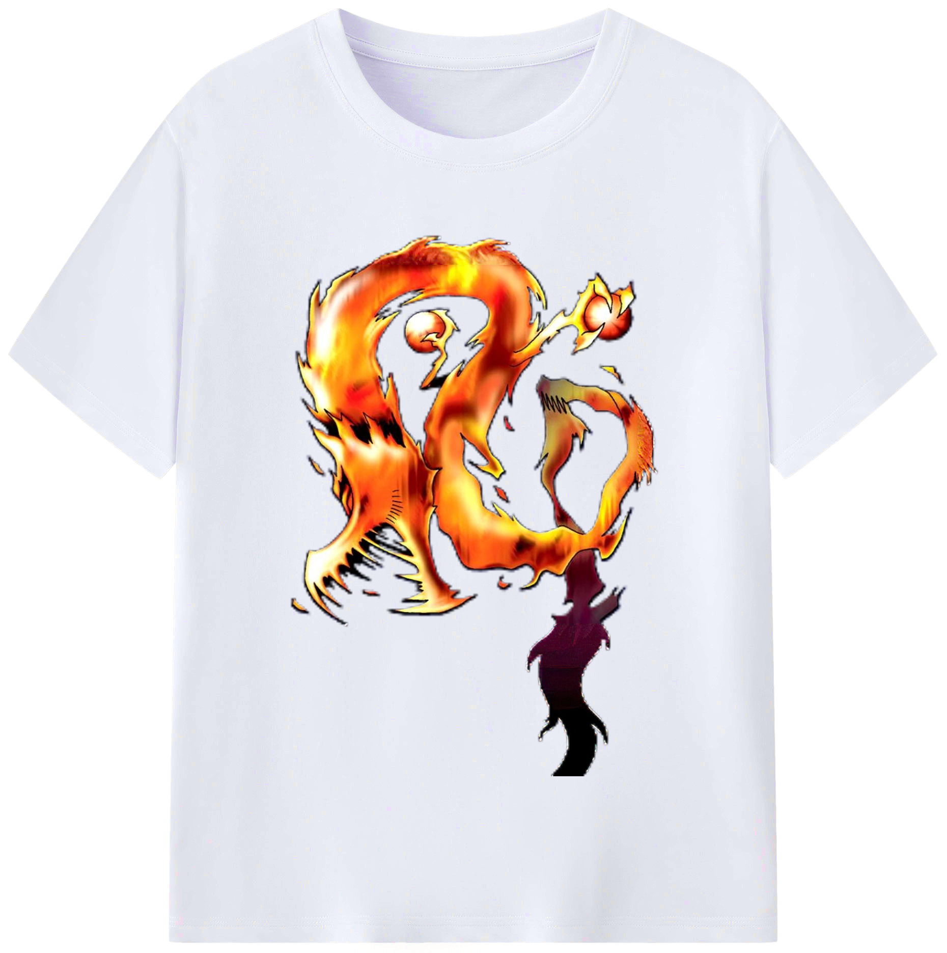 （画像用） 遊☆戯☆王 Yu-Gi-Oh! レディースカジュアルプリントTシャツ（綿100％）