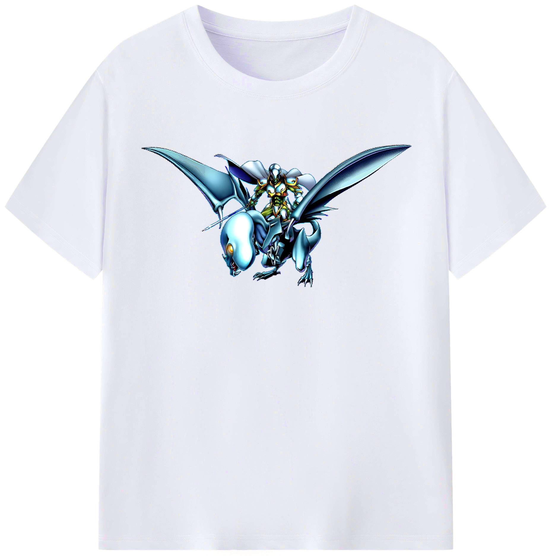 （画像用） 遊☆戯☆王 Yu-Gi-Oh! レディースカジュアルプリントTシャツ（綿100％）