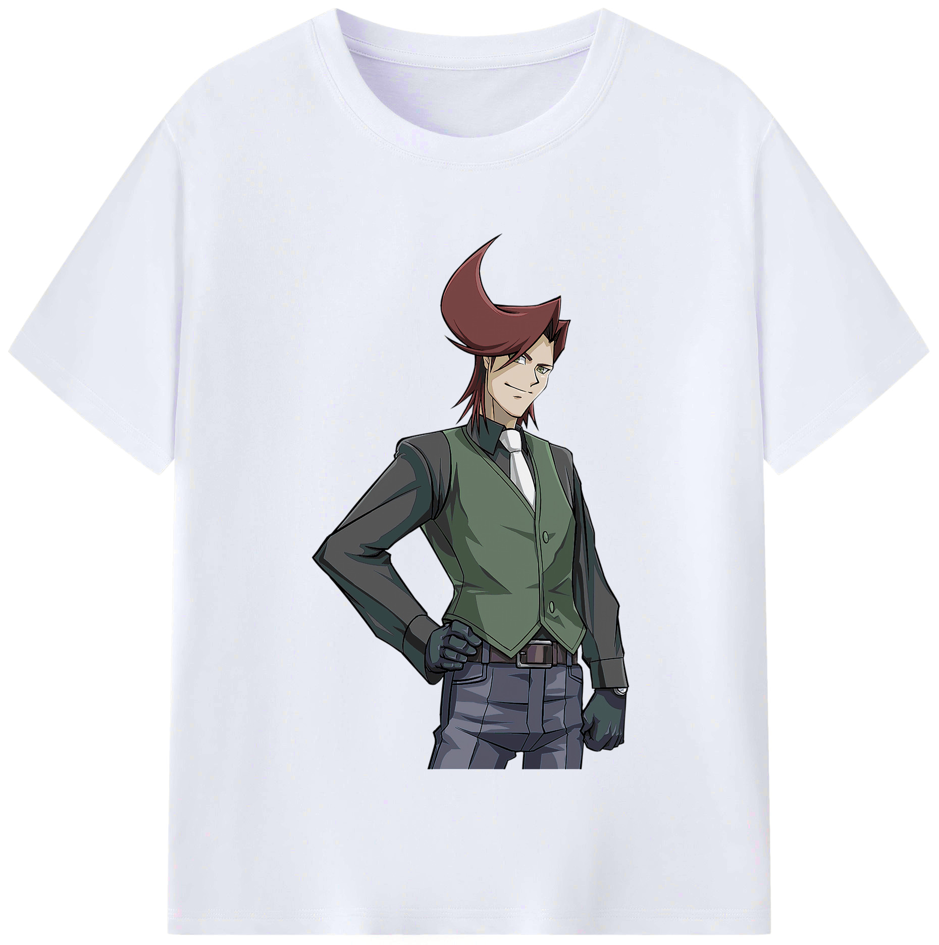 （画像用） 遊☆戯☆王 Yu-Gi-Oh! レディースカジュアルプリントTシャツ（綿100％）