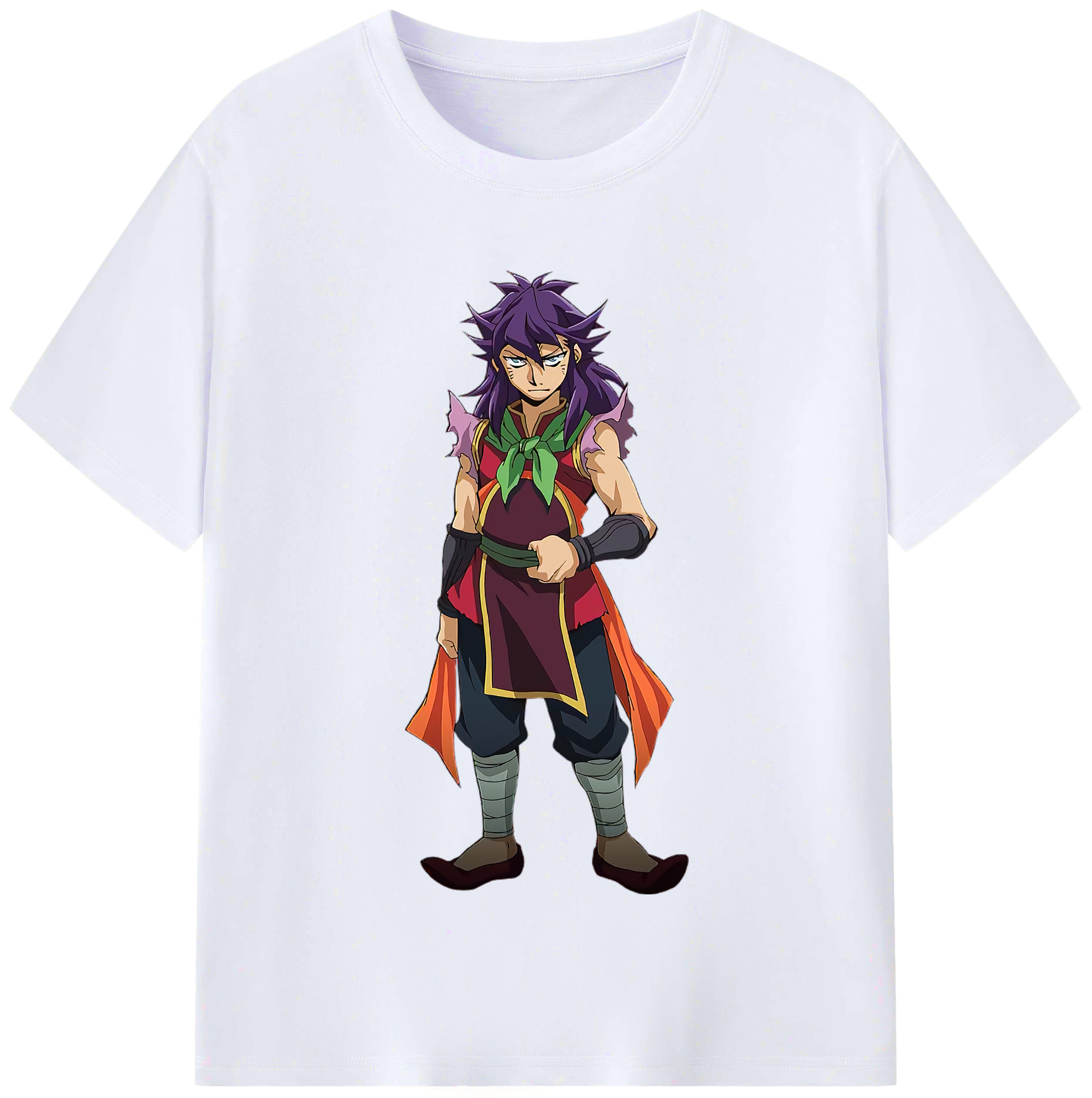 （画像用） 遊☆戯☆王 Yu-Gi-Oh! レディースカジュアルプリントTシャツ（綿100％）