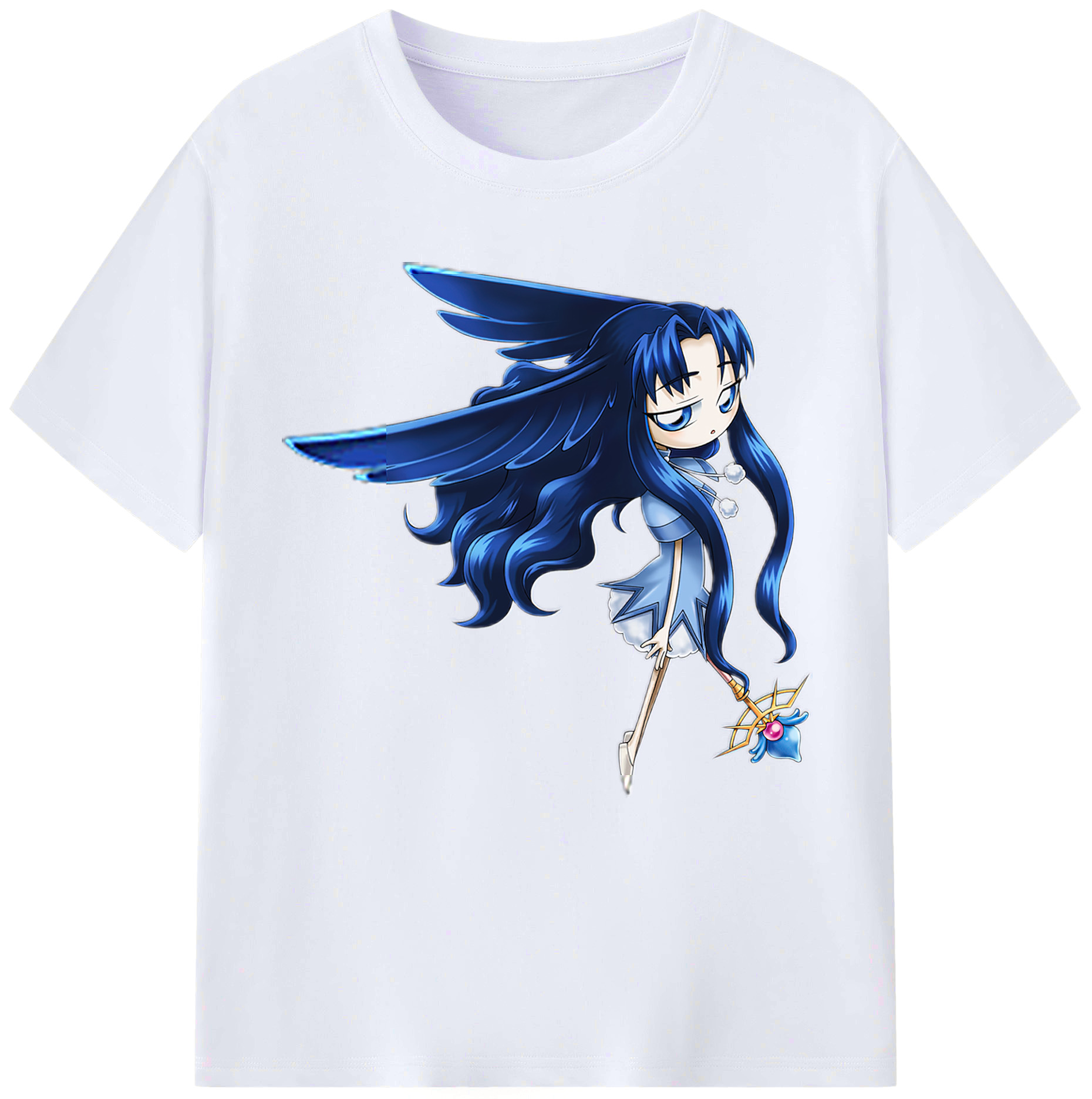 （画像用） 遊☆戯☆王 Yu-Gi-Oh! レディースカジュアルプリントTシャツ（綿100％）