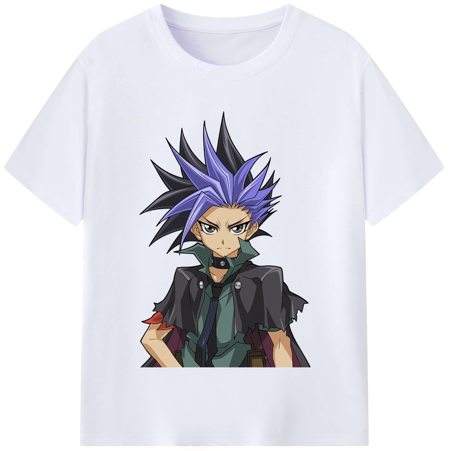 （画像用） 遊☆戯☆王 Yu-Gi-Oh! レディースカジュアルプリントTシャツ（綿100％）