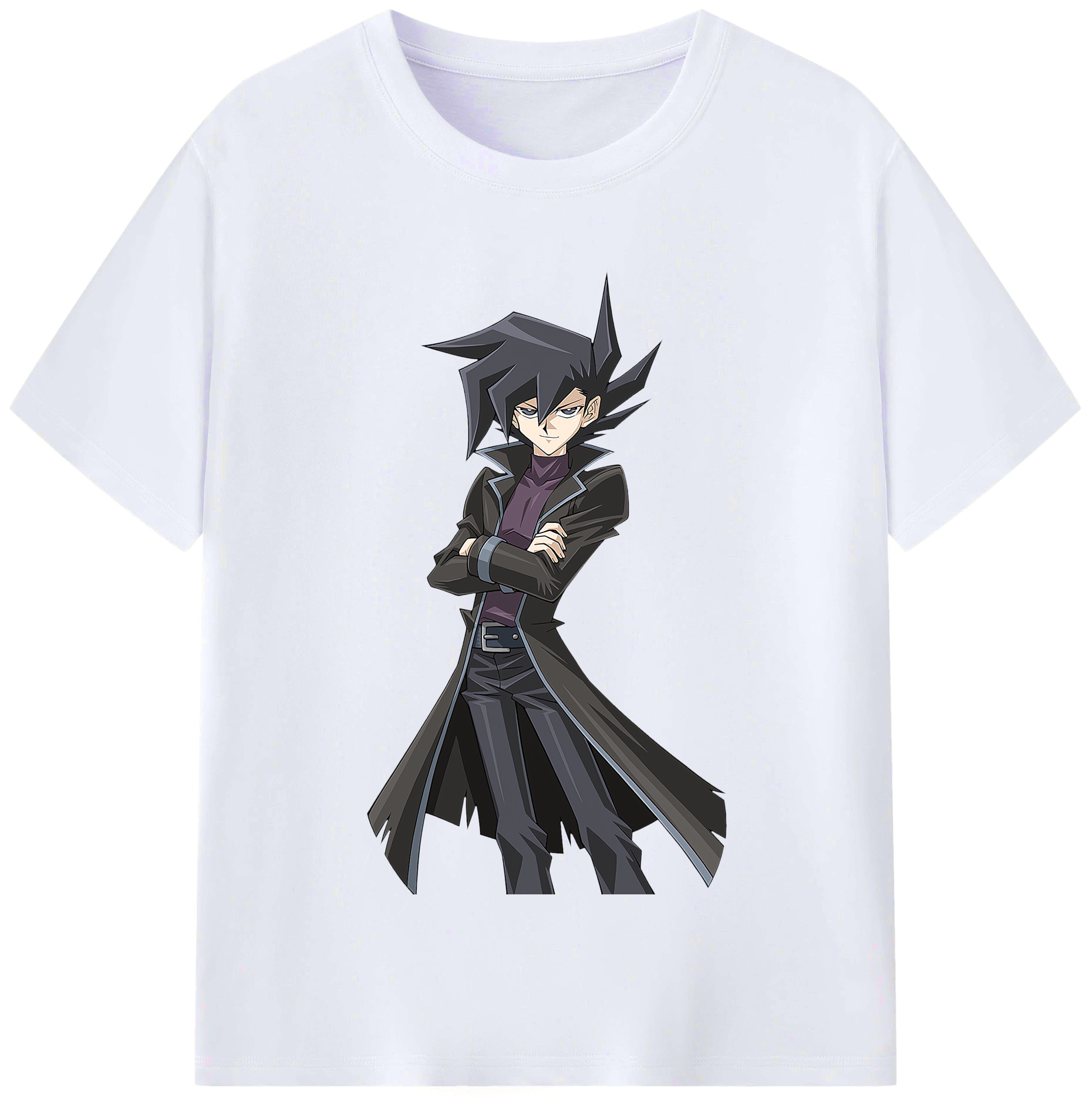 （画像用） 遊☆戯☆王 Yu-Gi-Oh! レディースカジュアルプリントTシャツ（綿100％）
