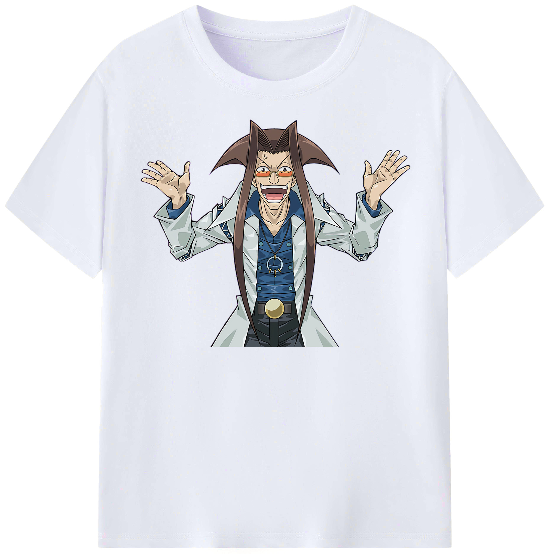 （画像用） 遊☆戯☆王 Yu-Gi-Oh! レディースカジュアルプリントTシャツ（綿100％）