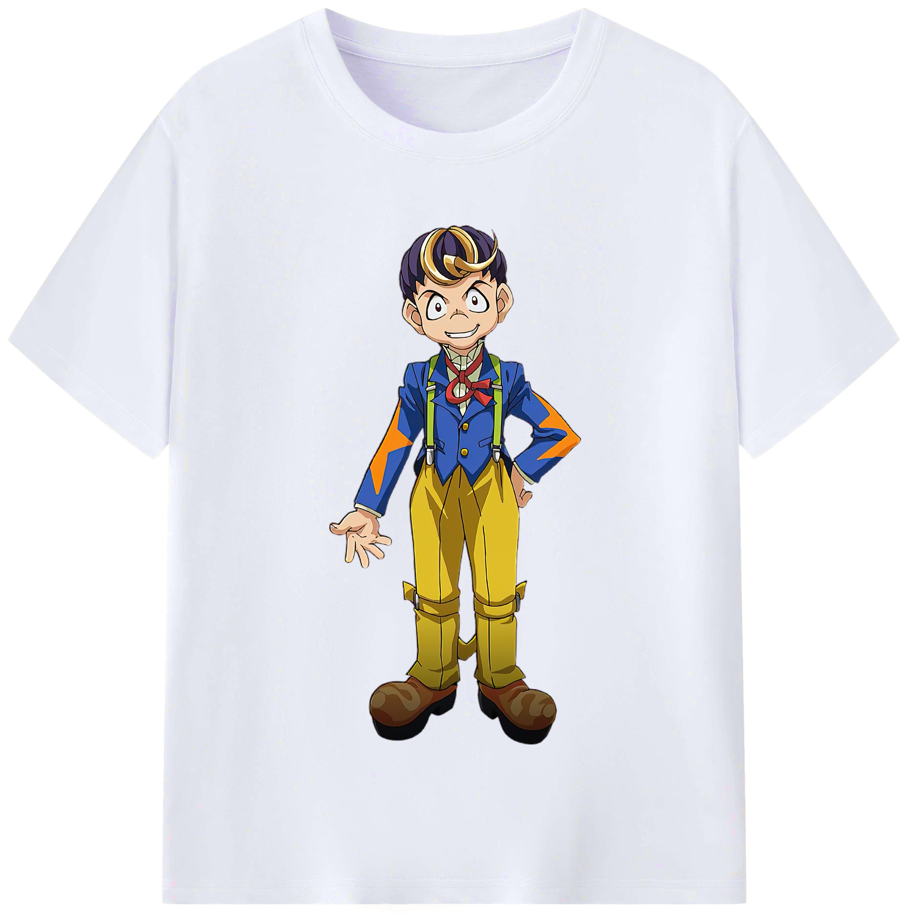 （画像用） 遊☆戯☆王 Yu-Gi-Oh! レディースカジュアルプリントTシャツ（綿100％）
