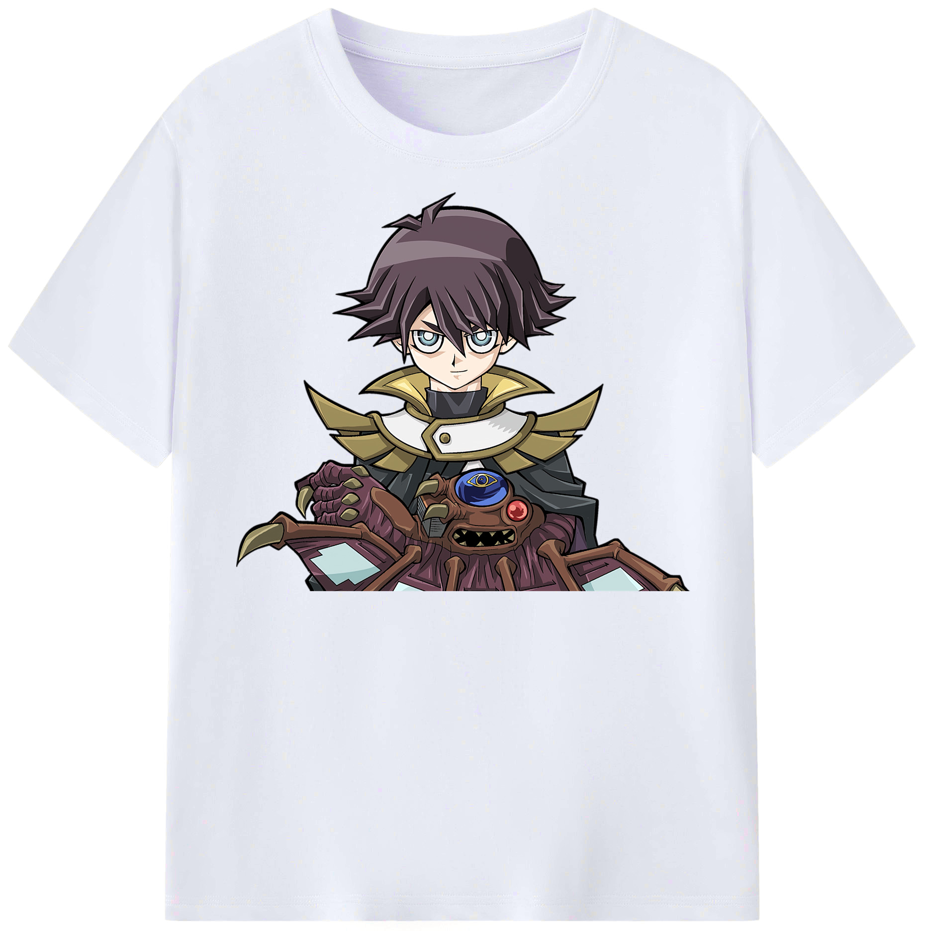 （画像用） 遊☆戯☆王 Yu-Gi-Oh! レディースカジュアルプリントTシャツ（綿100％）