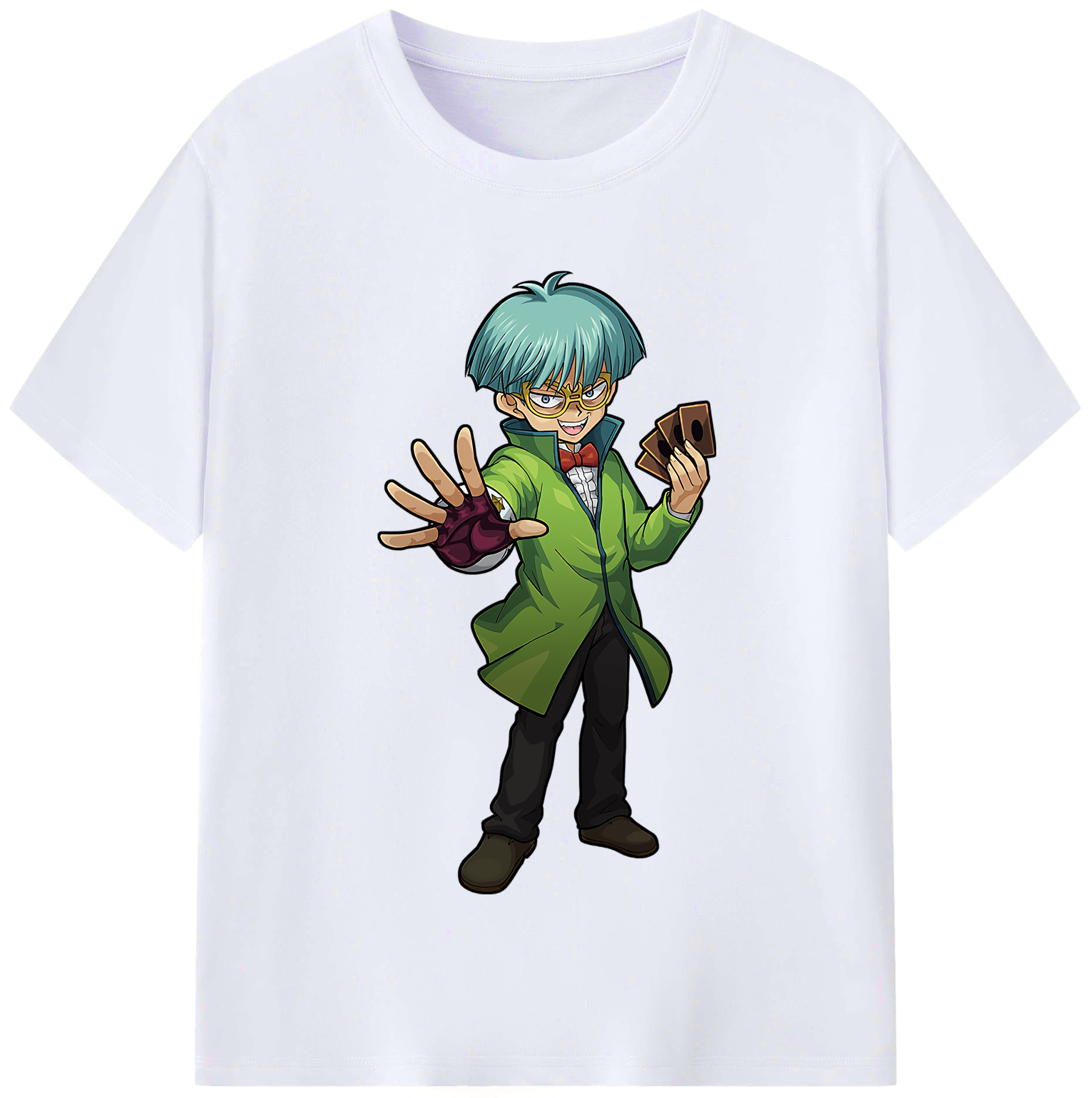 （画像用） 遊☆戯☆王 Yu-Gi-Oh! レディースカジュアルプリントTシャツ（綿100％）