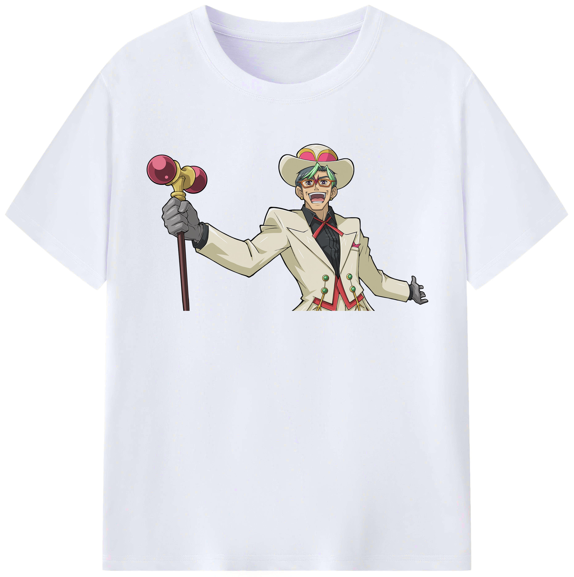 （画像用） 遊☆戯☆王 Yu-Gi-Oh! レディースカジュアルプリントTシャツ（綿100％）